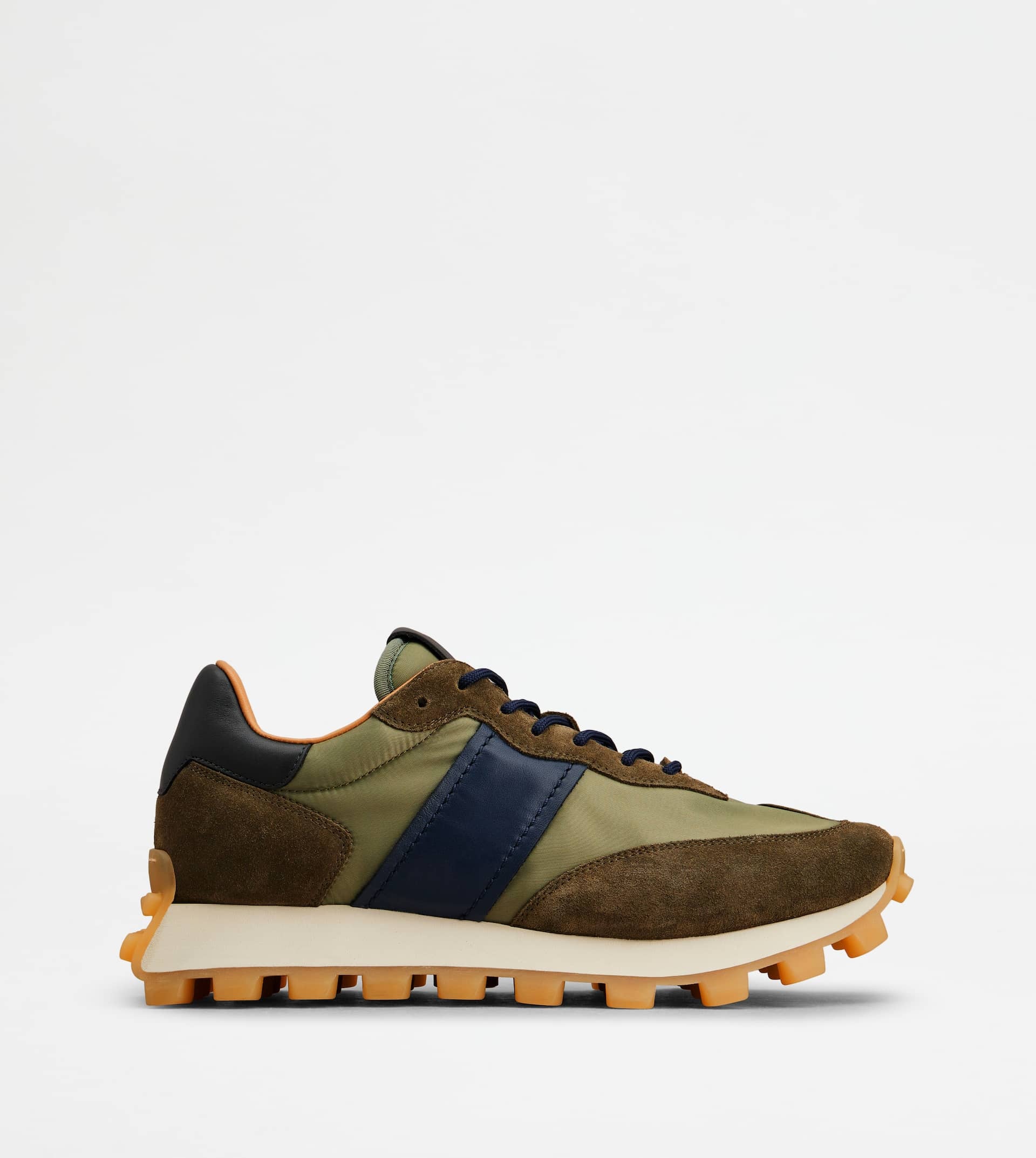 SNEAKERS TOD'S 1T IN SUEDE AND FABRIC - BLUE, GREEN - 1