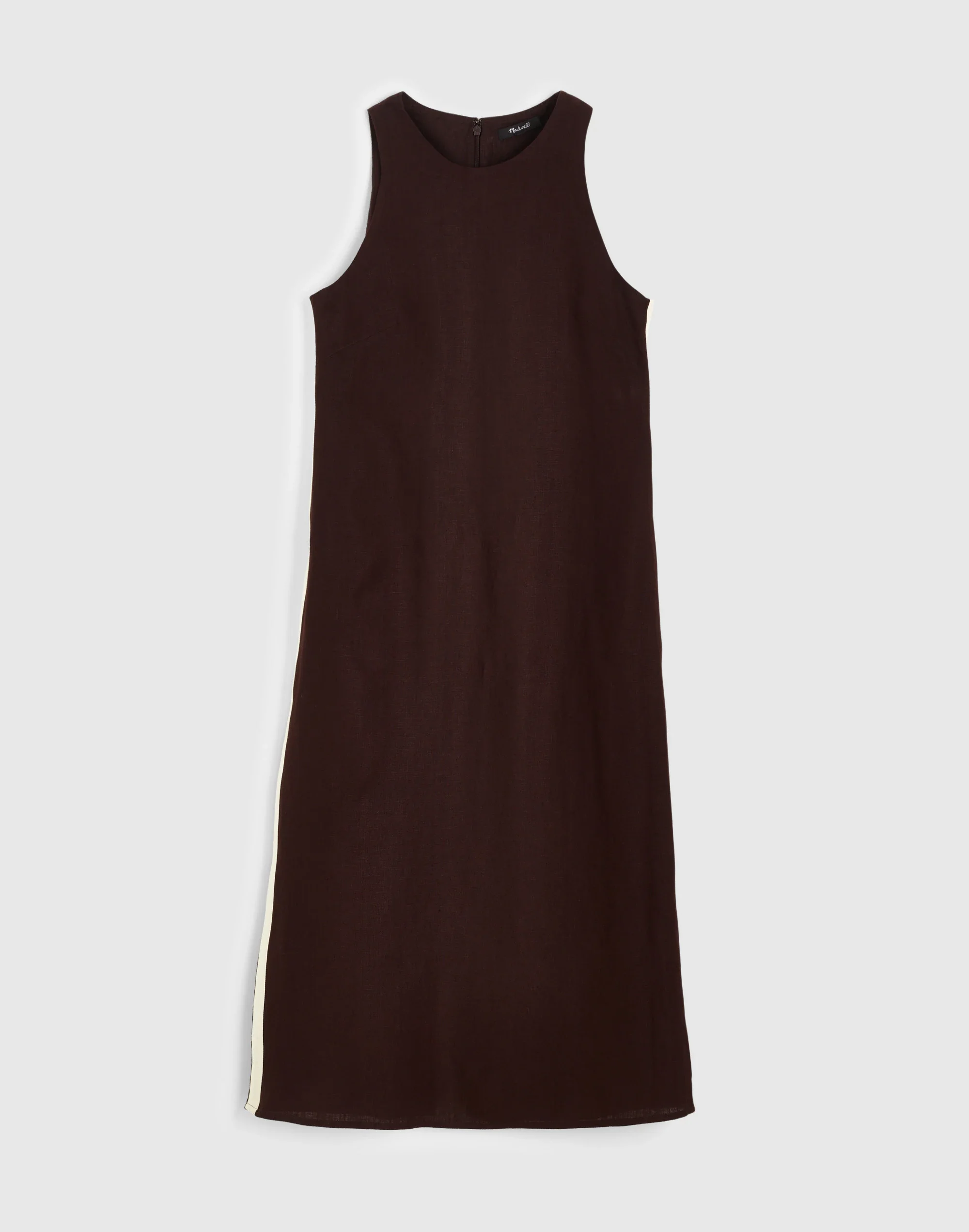 The Elena Maxi Dress in 100% Linen - 1
