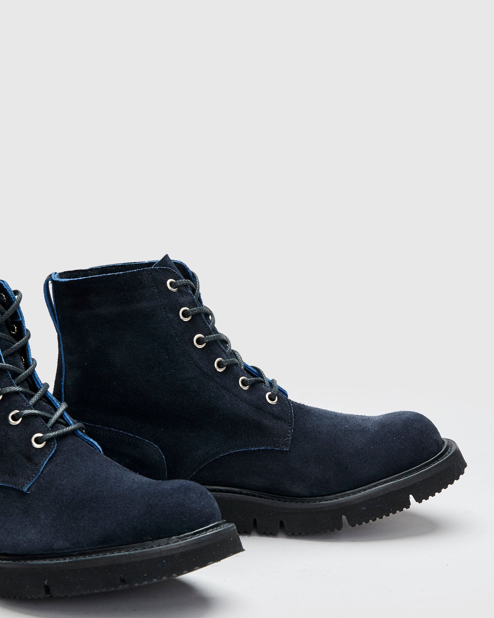 Black Ice Boot in Navy Ottoman Scuff-Off - 4