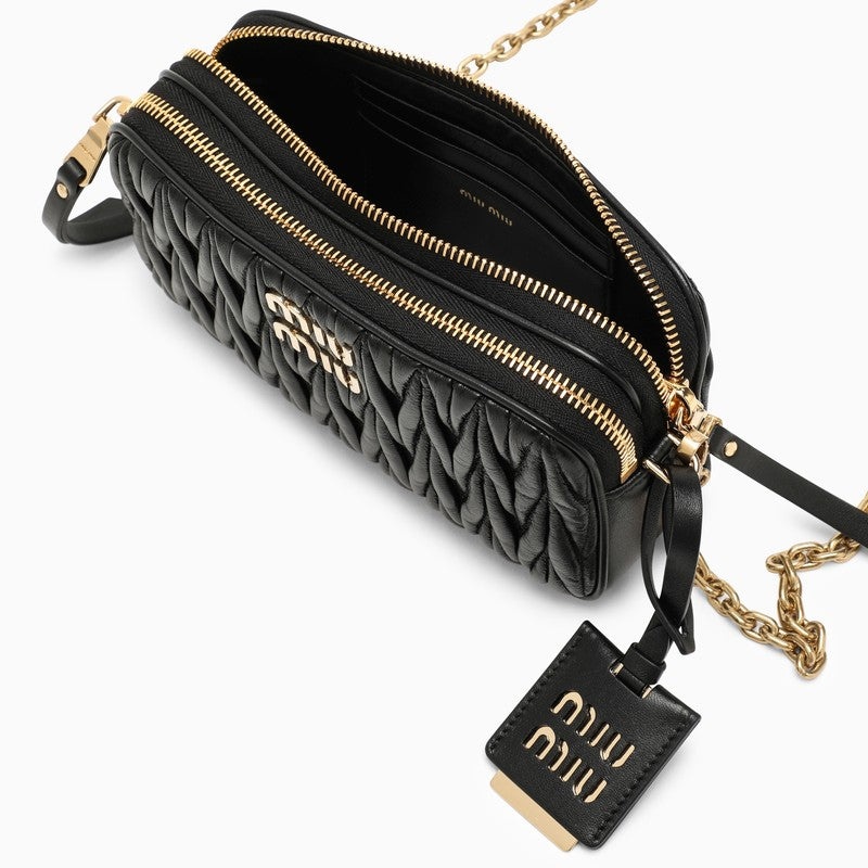 Miu Miu Black Cross-Body Camera Bag Women - 4