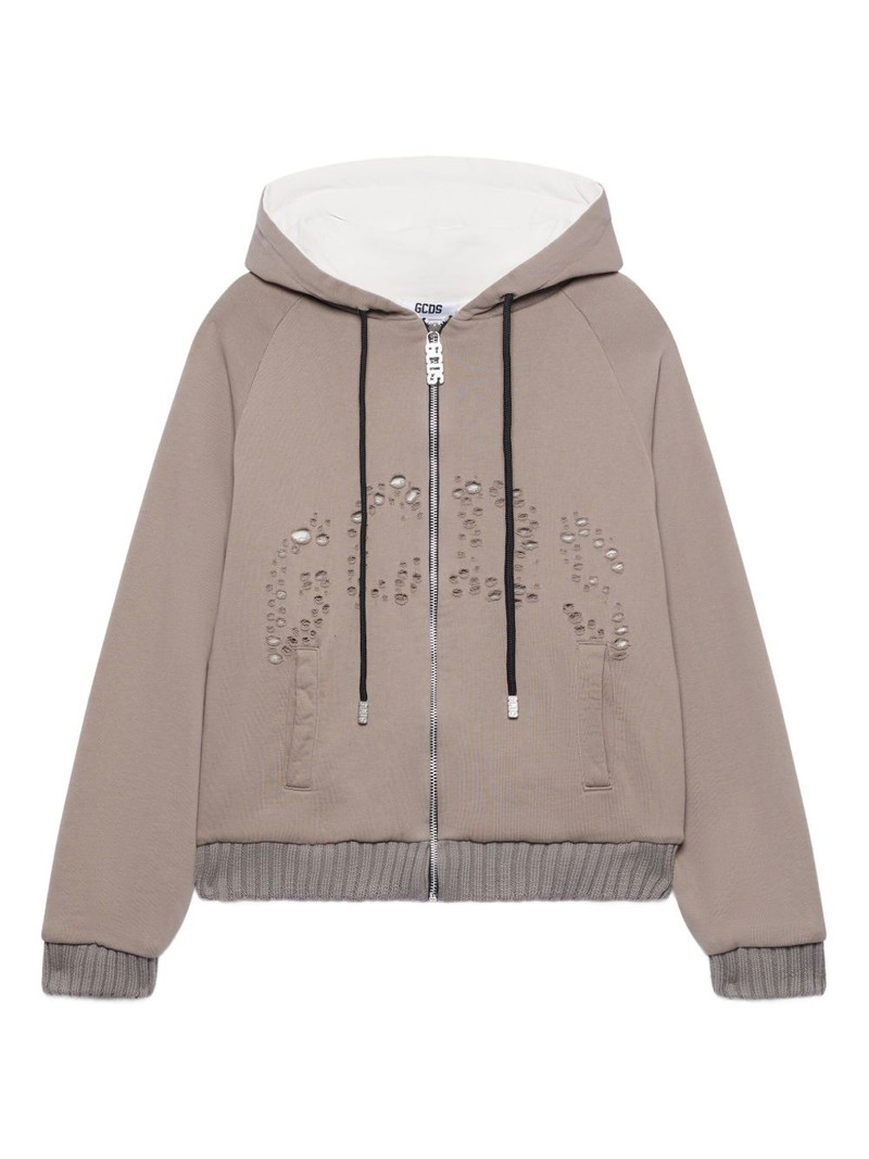 Distressed zip jumpers 1