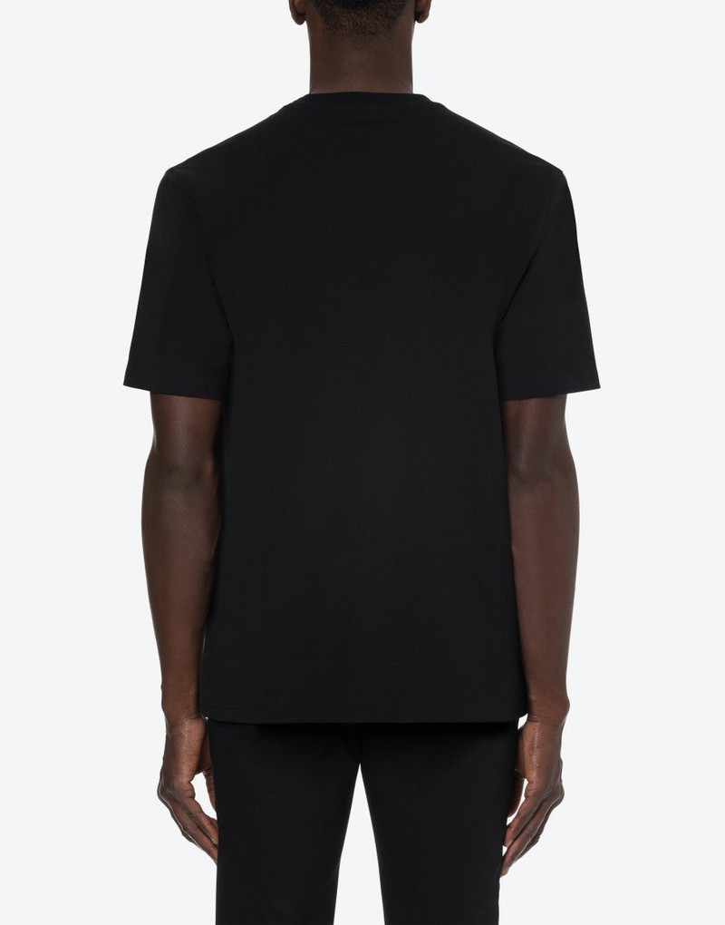 MOSCHINO SURF LOGO ORGANIC COTTON T-SHIRT 3