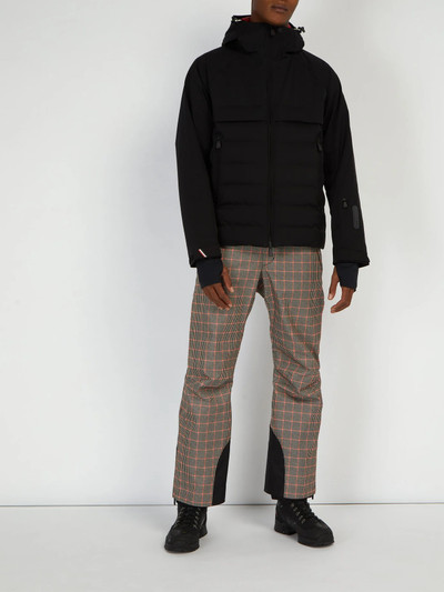 Moncler Grenoble Houndstooth-print ski trousers outlook