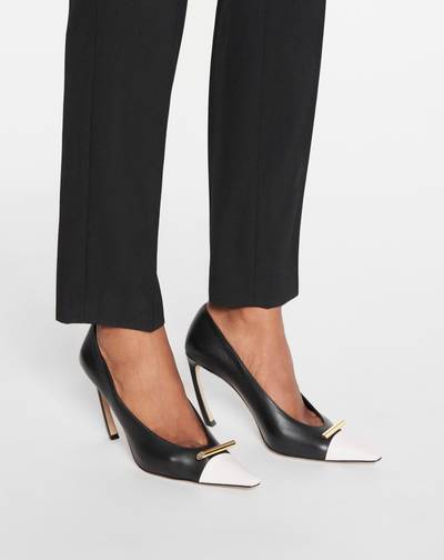 Lanvin LEATHER SWING PUMPS WITH SEQUENCE BY LANVIN JEWEL outlook