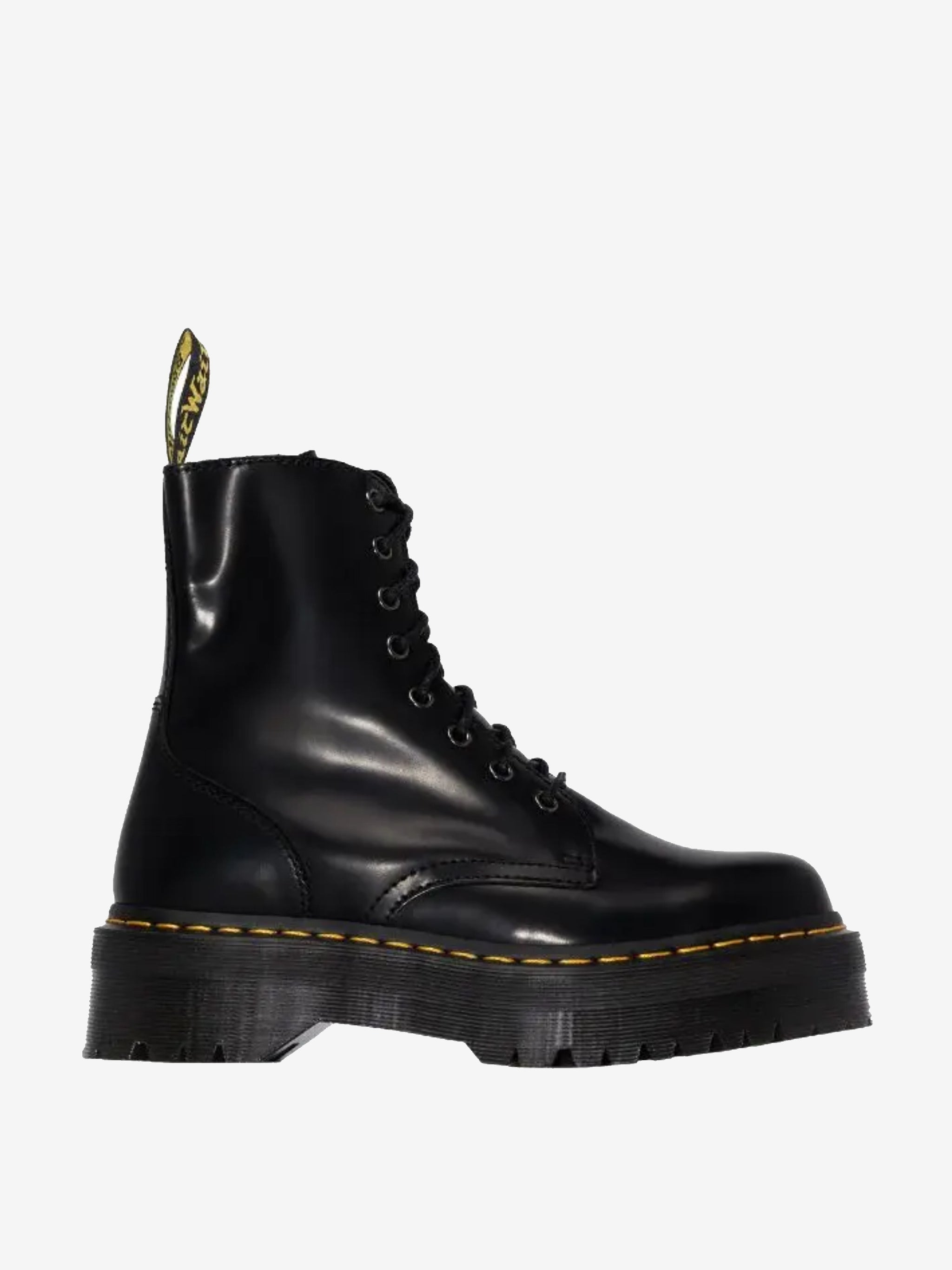 DR. MARTENS Jadon Smooth Leather Platform Boots - 1