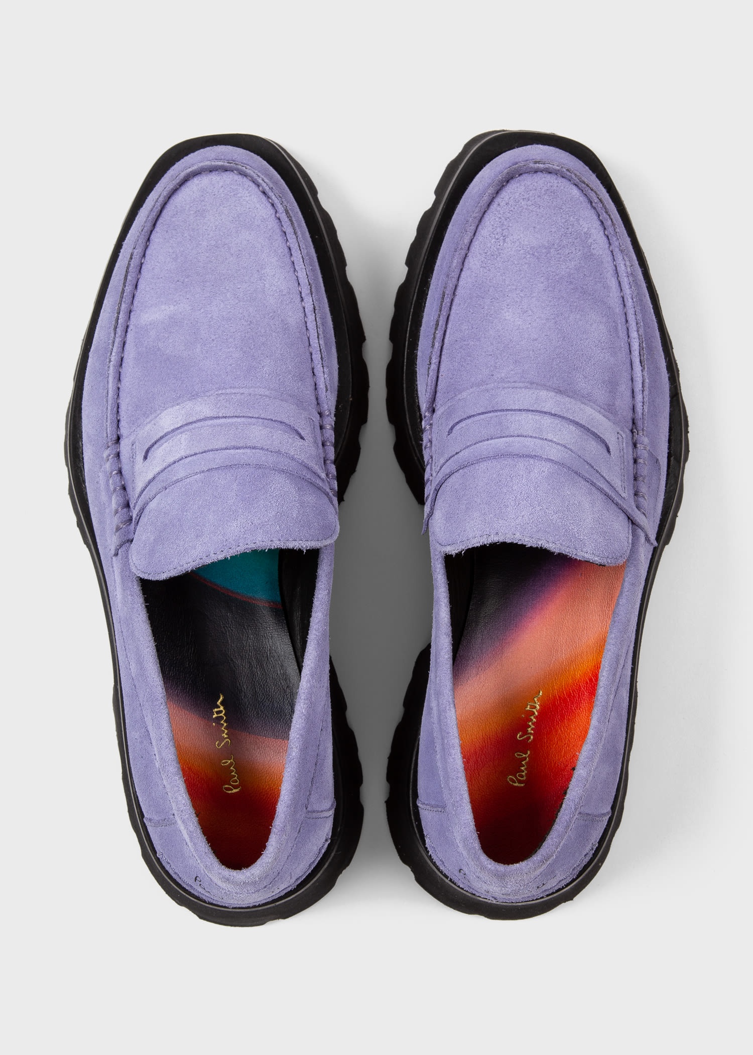 Lilac 'Felicity' Loafers - 5