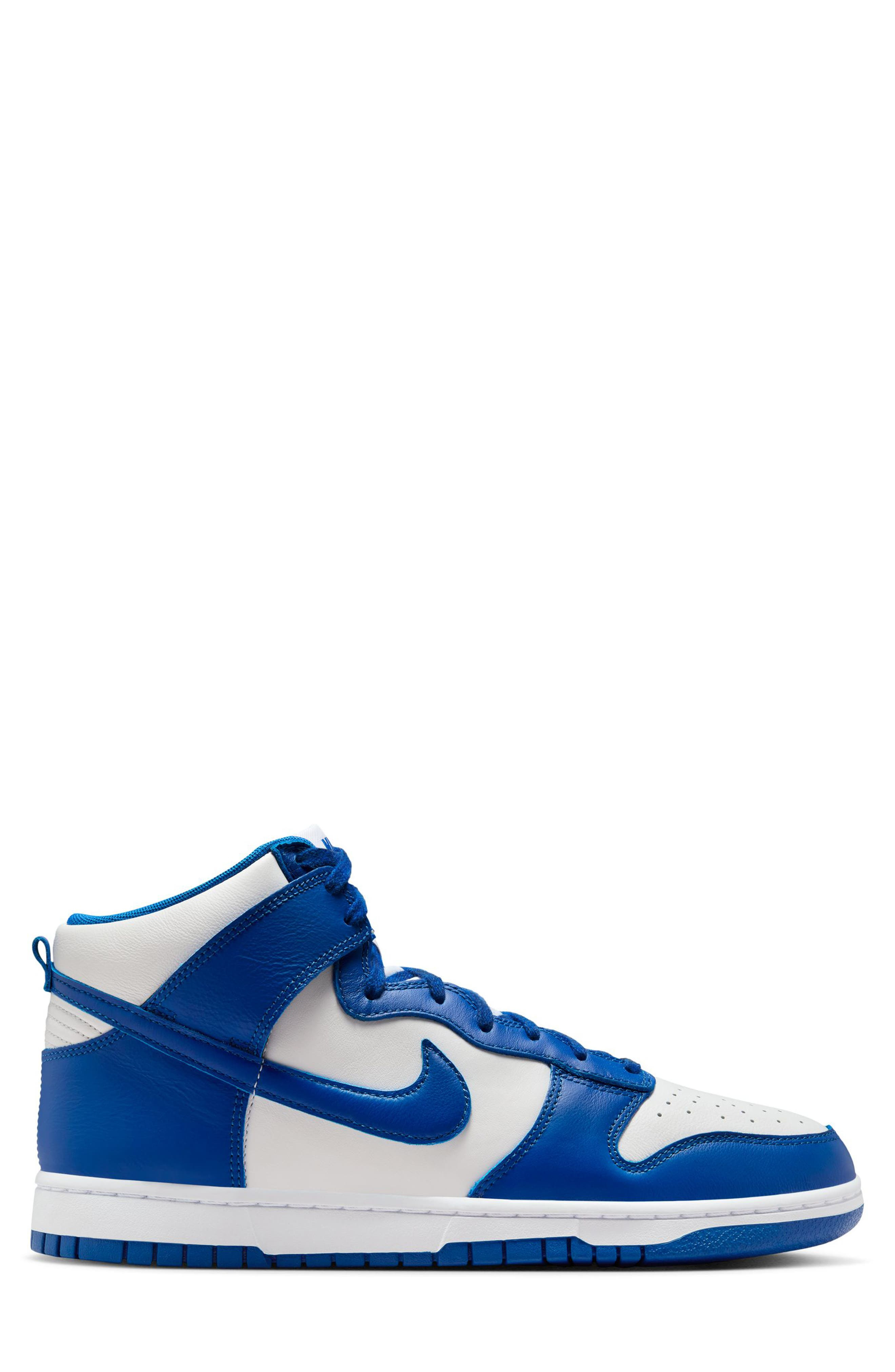 Nike Dunk Hi Retro SE Basketball Sneaker in White/Team Royal at Nordstrom - 2