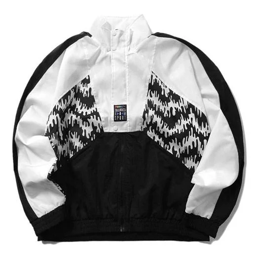 PUMA TFS OG 소개 궤도 재킷 Retro 스포츠 검정 백색 597042-01 - 1