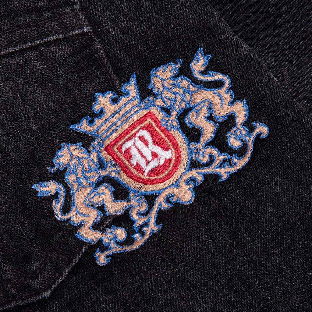 RHUDE CLASSIC DENIM - BLACK - 4