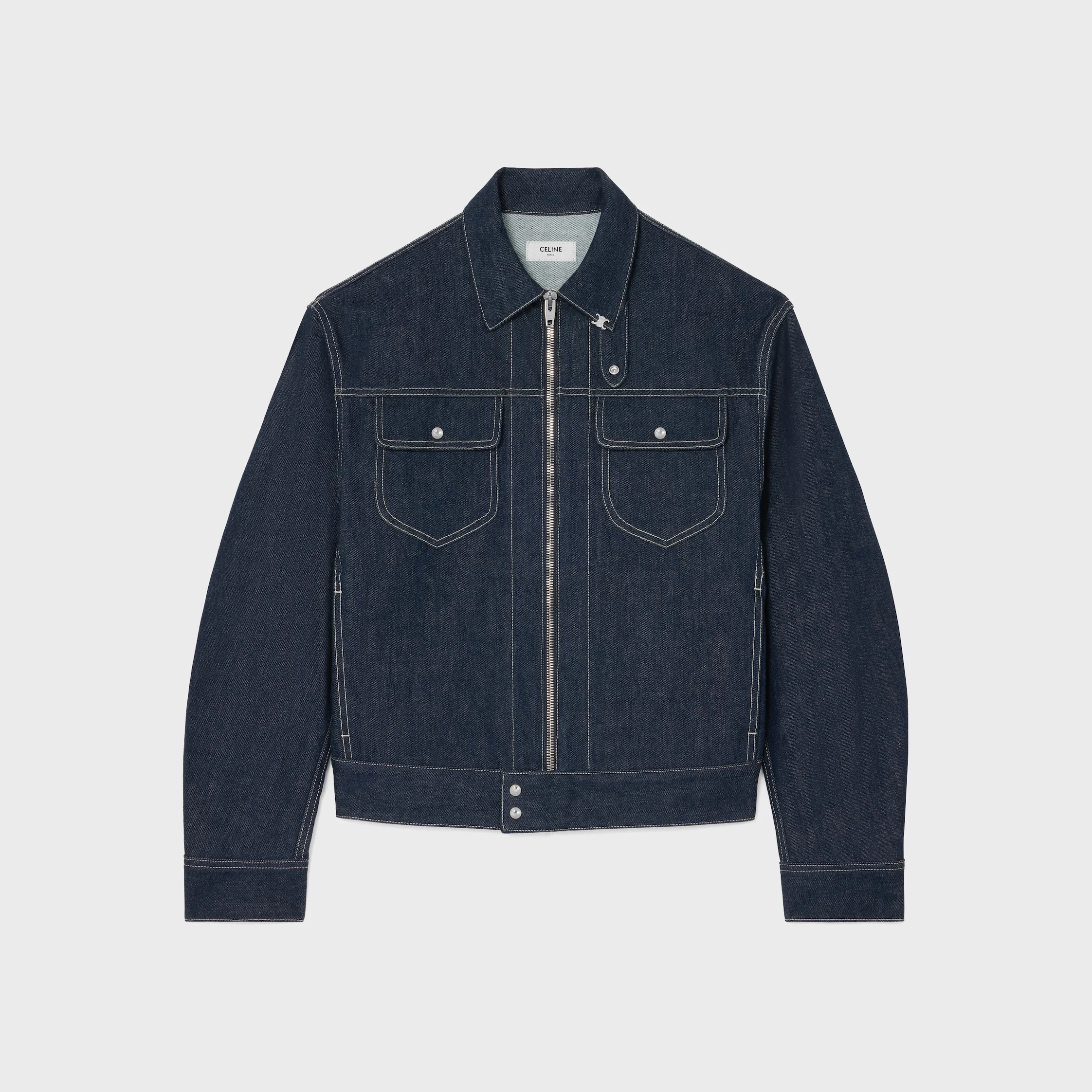 jacket IN cotton denim - 1