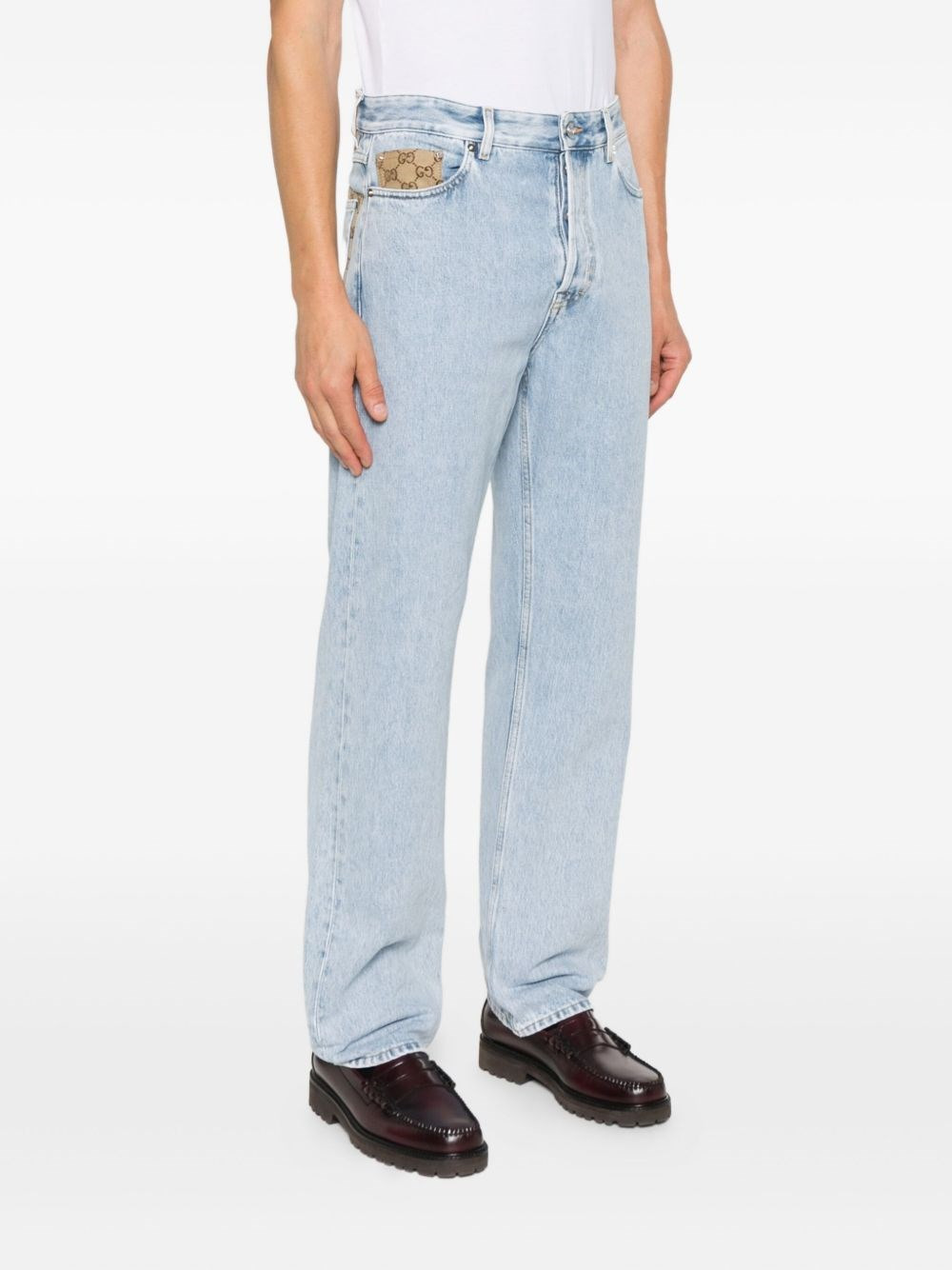 Denim cotton jeans - 5