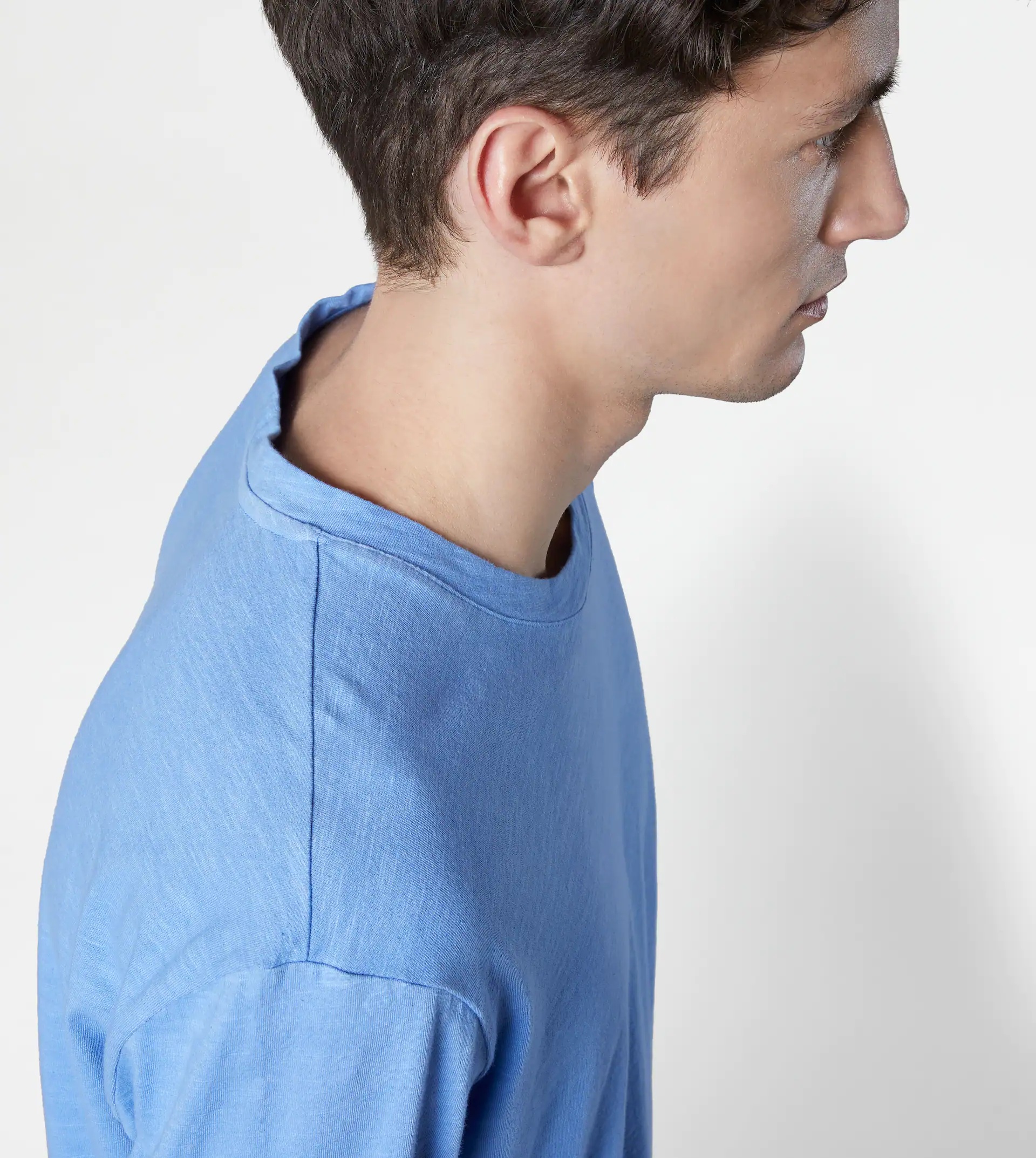 LONG-SLEEVED T-SHIRT - LIGHT BLUE - 3