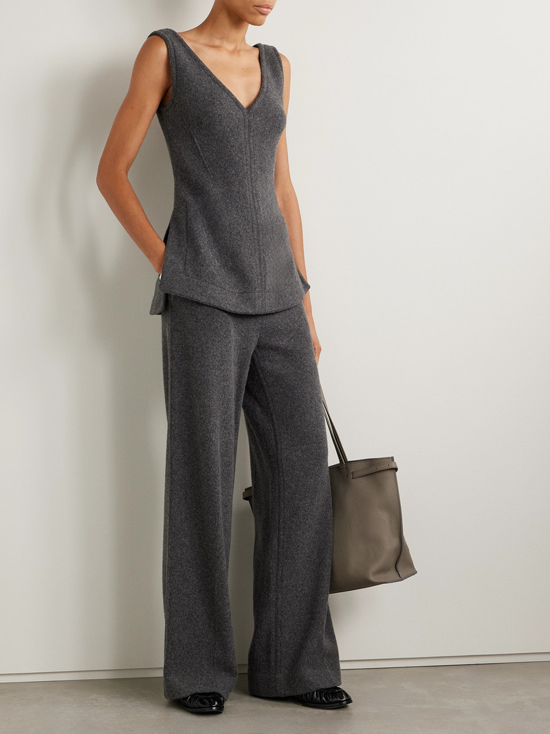 Proenza Schouler Violet Felt Wide-leg Pants outlook