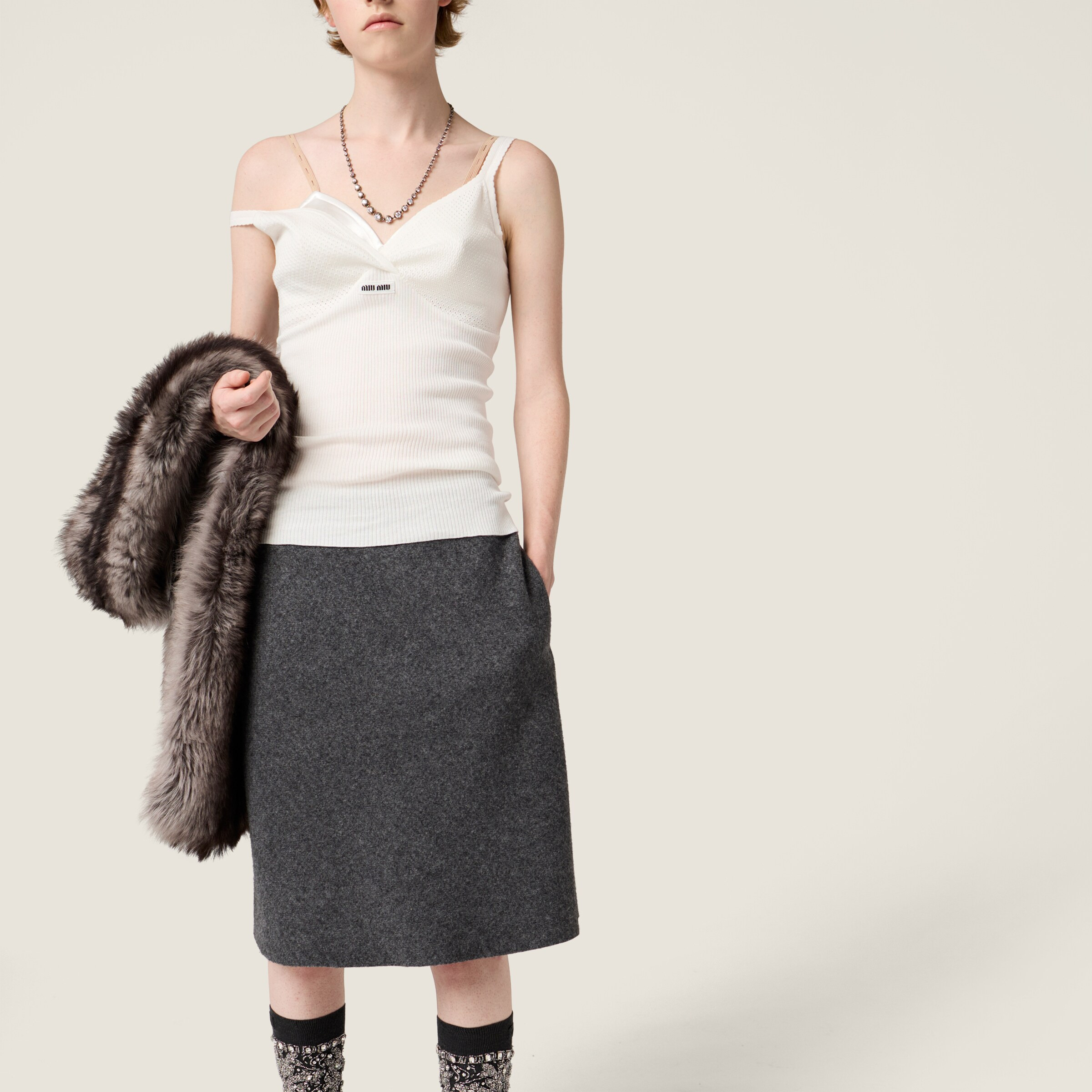 Shetland wool skirt - 5