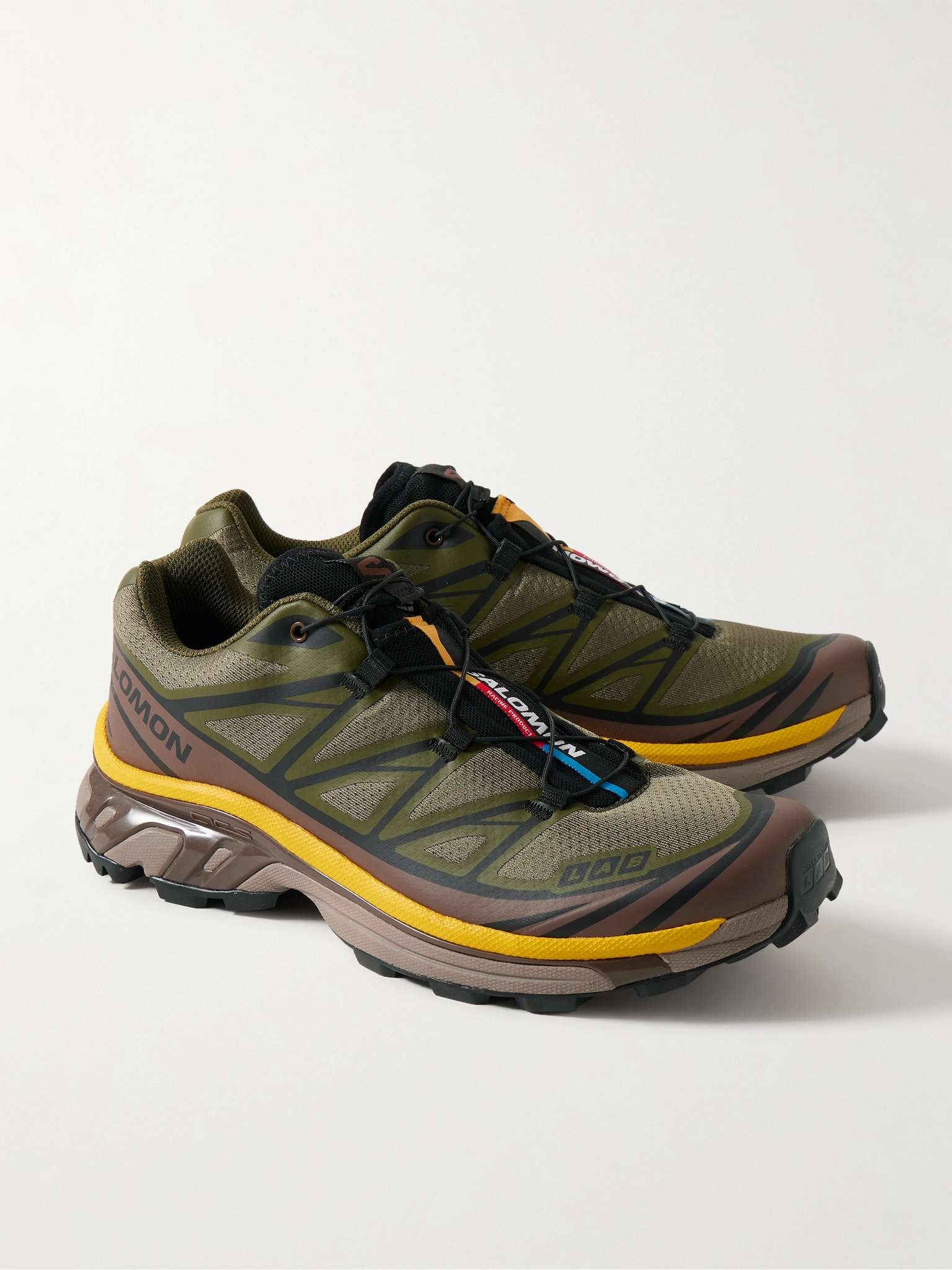 XT-6 Mesh and Rubber Sneakers - 4