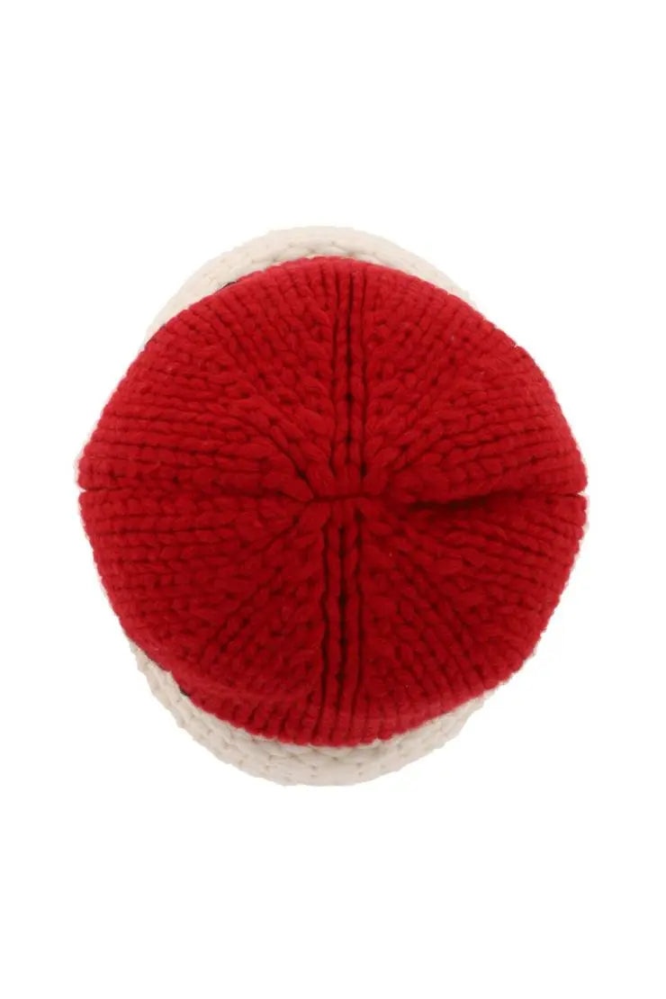 KENZO JACQUARD KNIT BEANIE HAT - 2