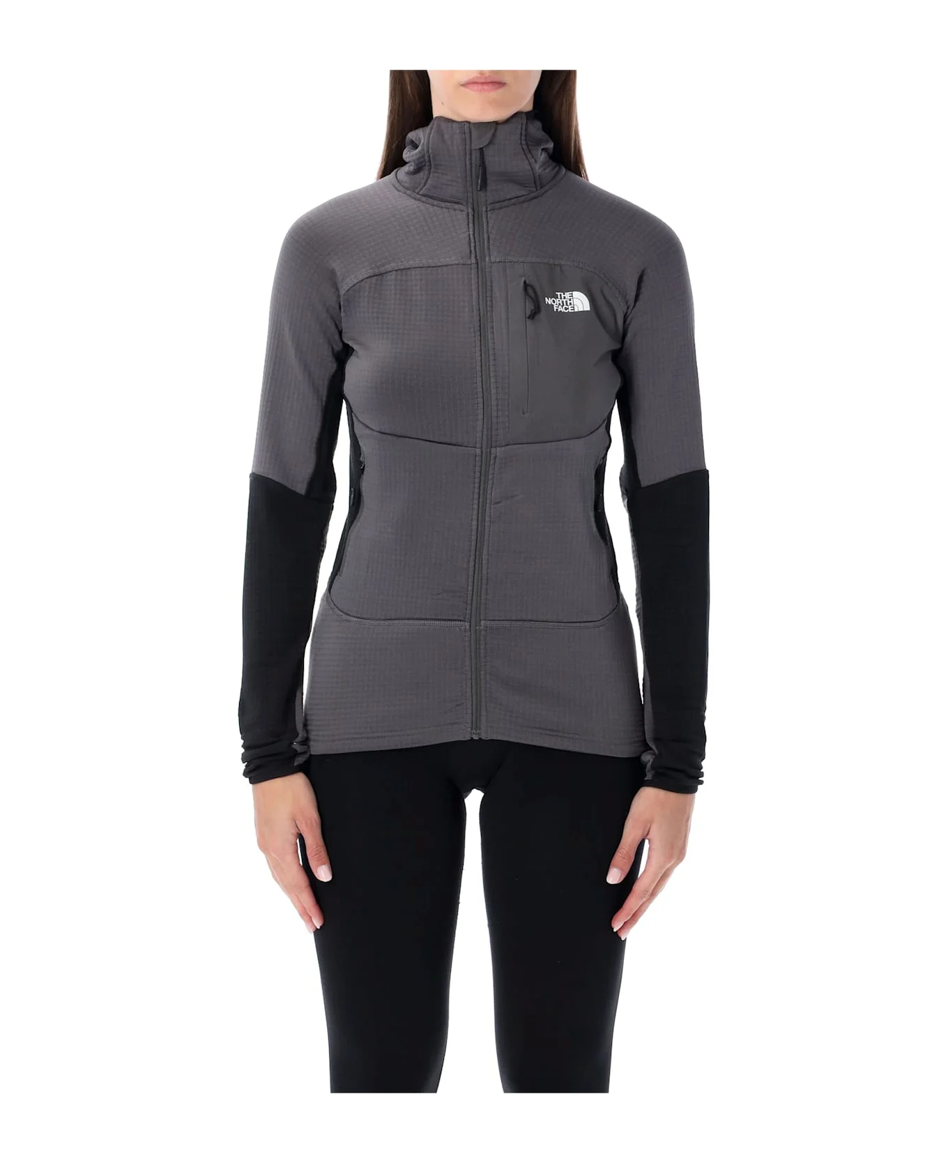 The North Face Stormgap Grey Polartec® Hooded Jacket - 1