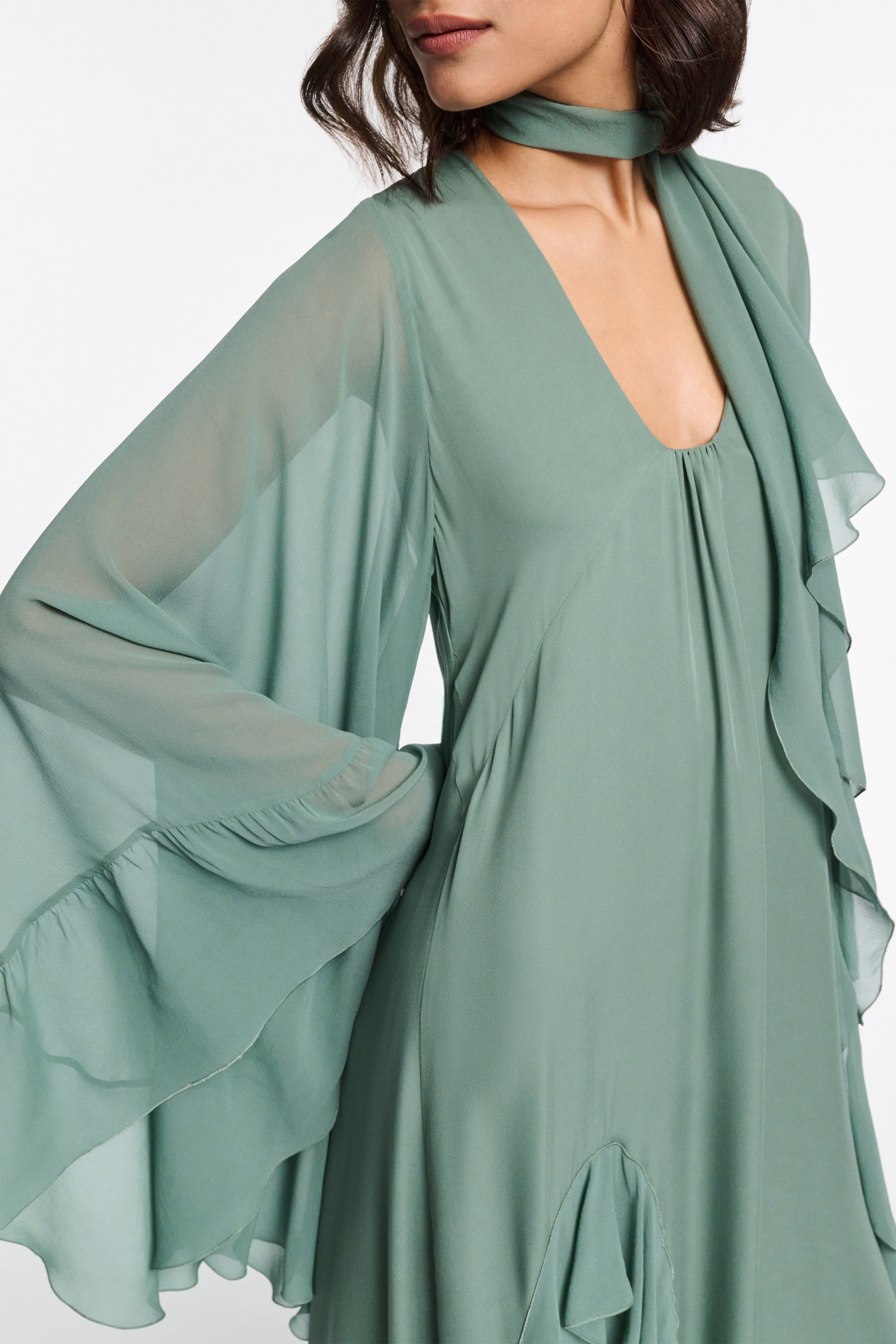 SHEER TWIST I dress - 5