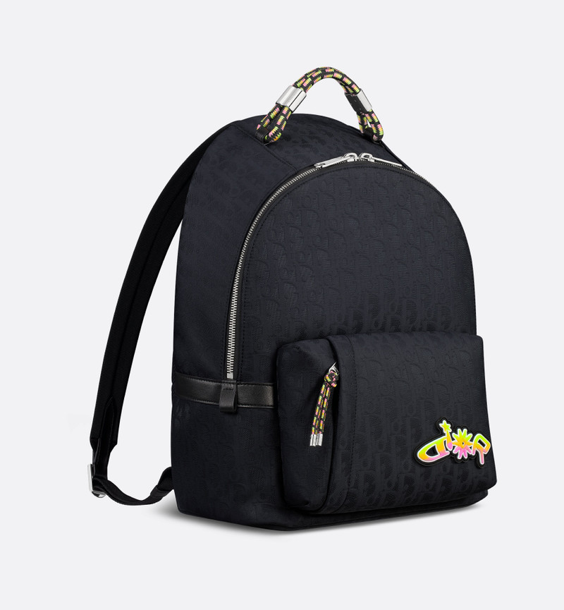 DIOR AND LEWIS HAMILTON Zipped Backpack 6