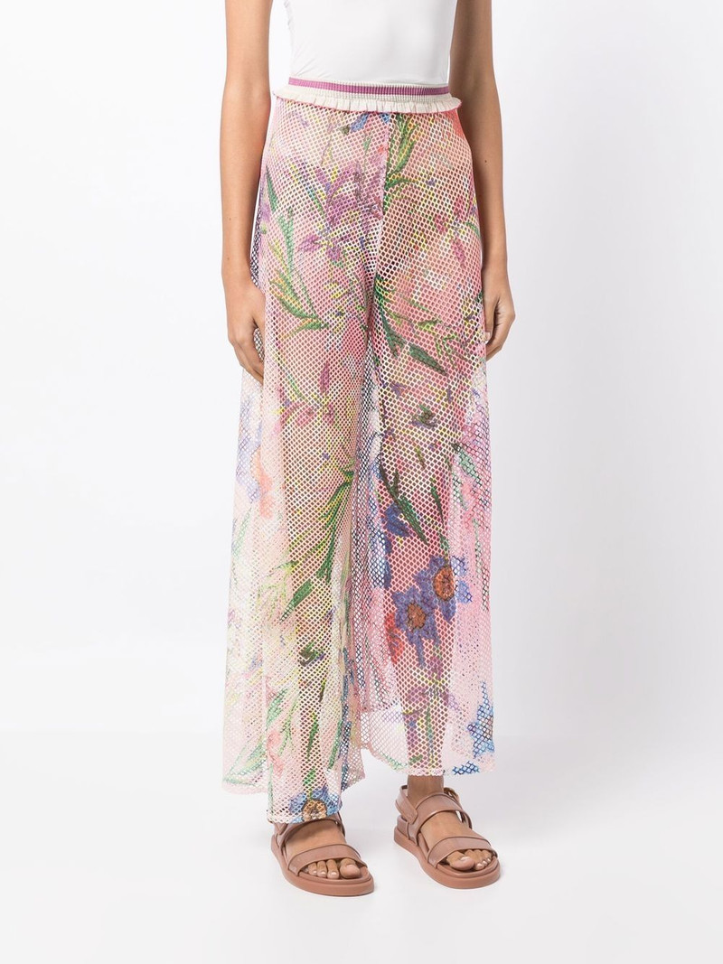 Iris mesh-panel trousers 3