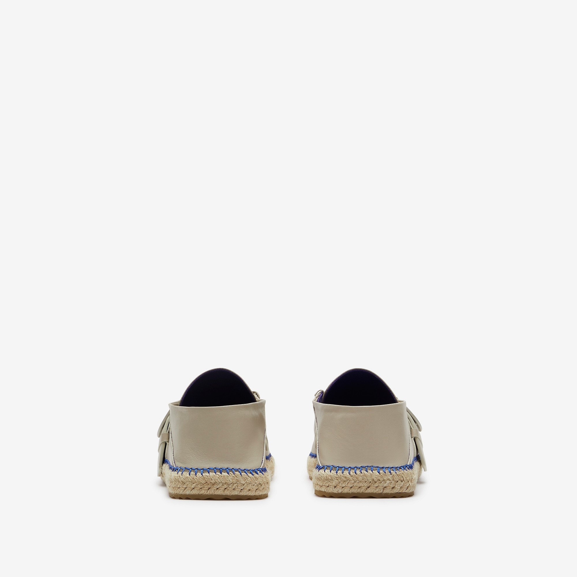 Leather Deck Espadrilles - 4