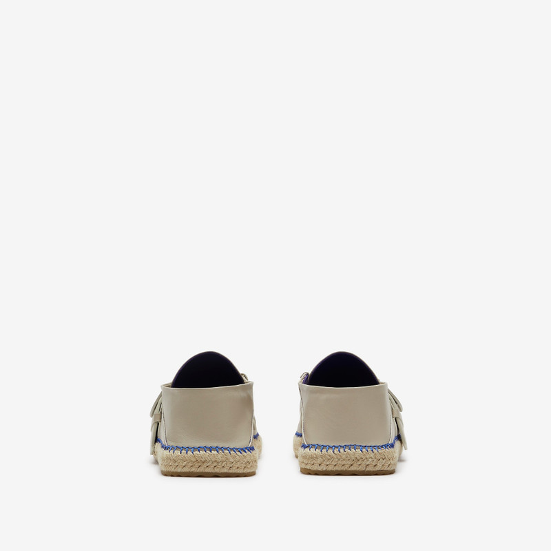 Leather Deck Espadrilles 4