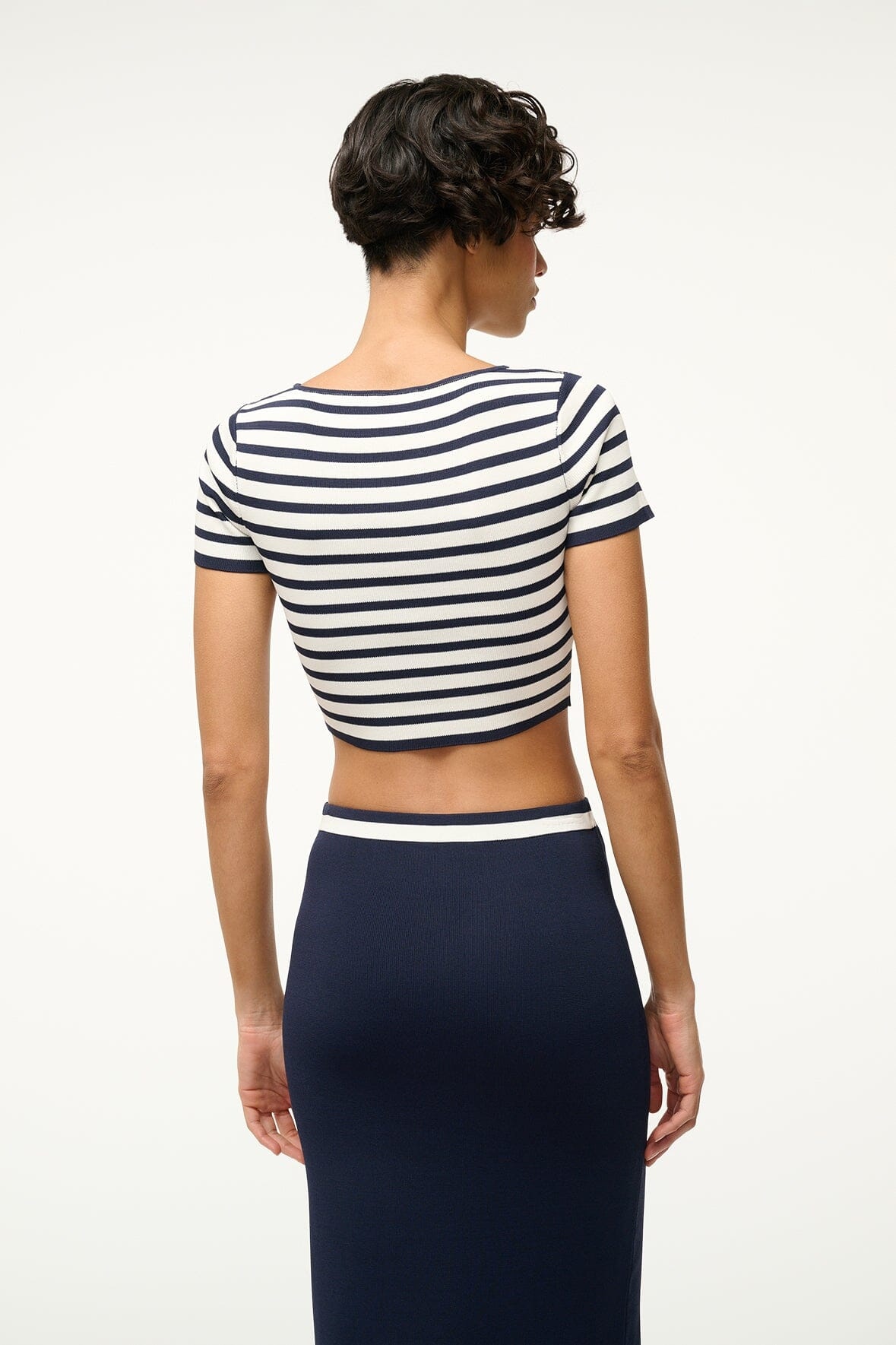 STAUD GUARD TOP NAVY WHITE - 4