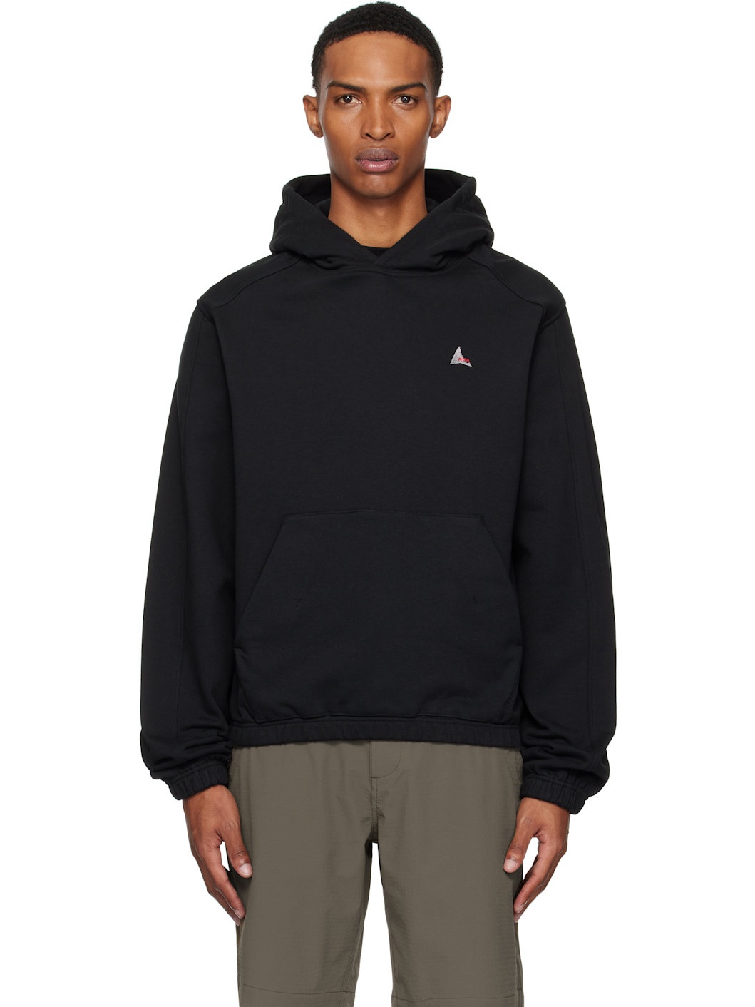 Black Logo Hoodie - 1