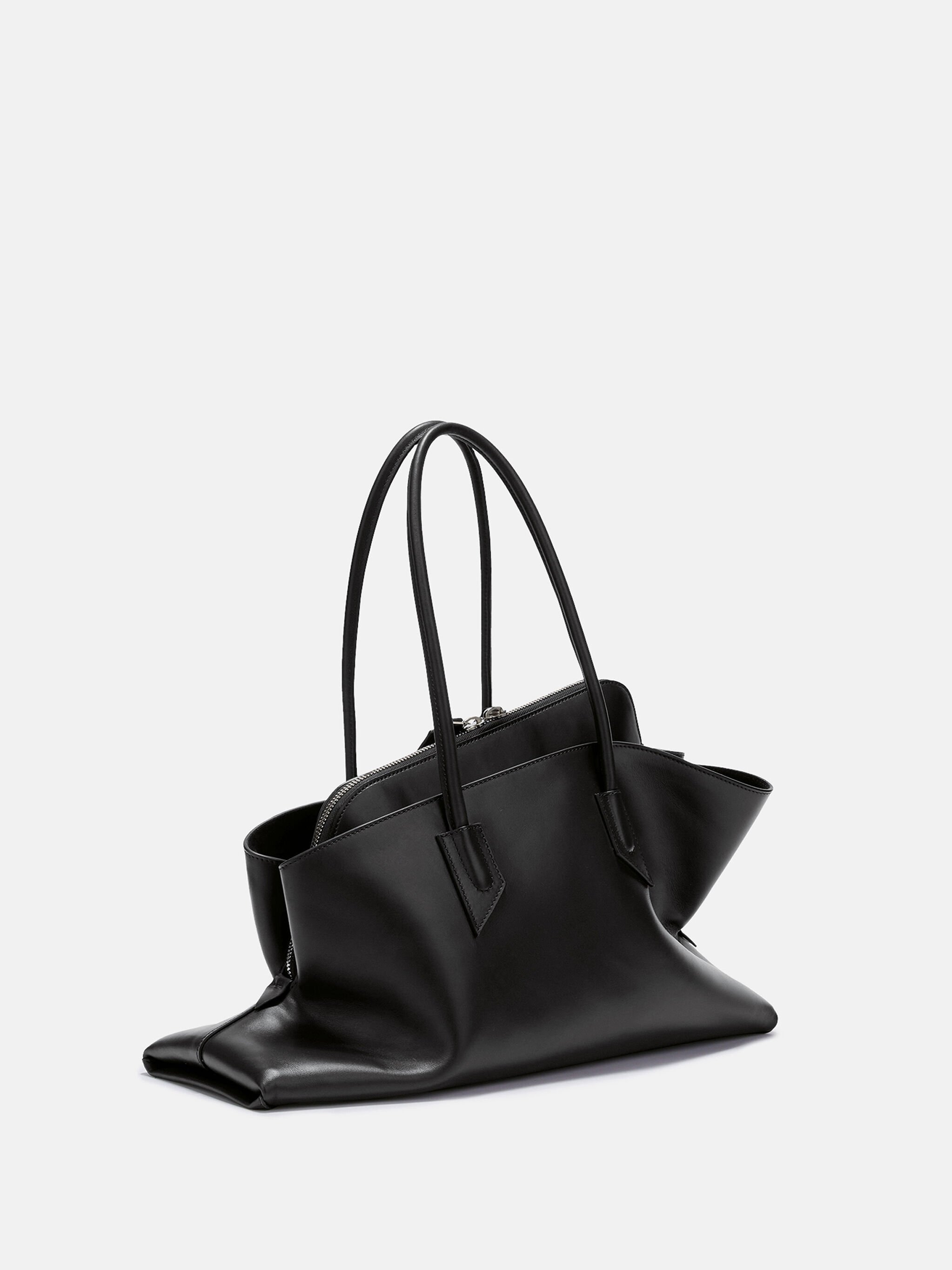''LA PASSEGGIATA MEDIUM'' BLACK TOP HANDLE - 3