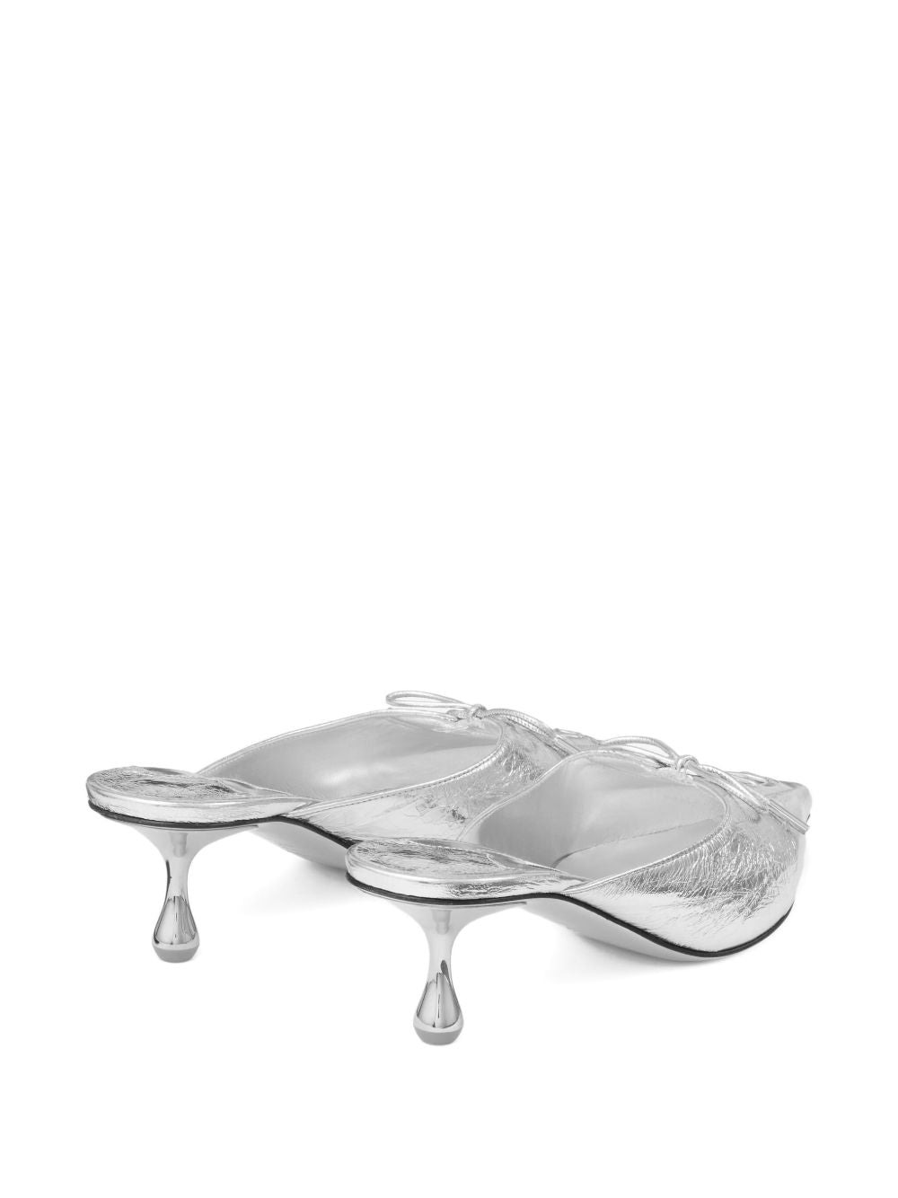Jimmy Choo carlett 50 leather mules - 4