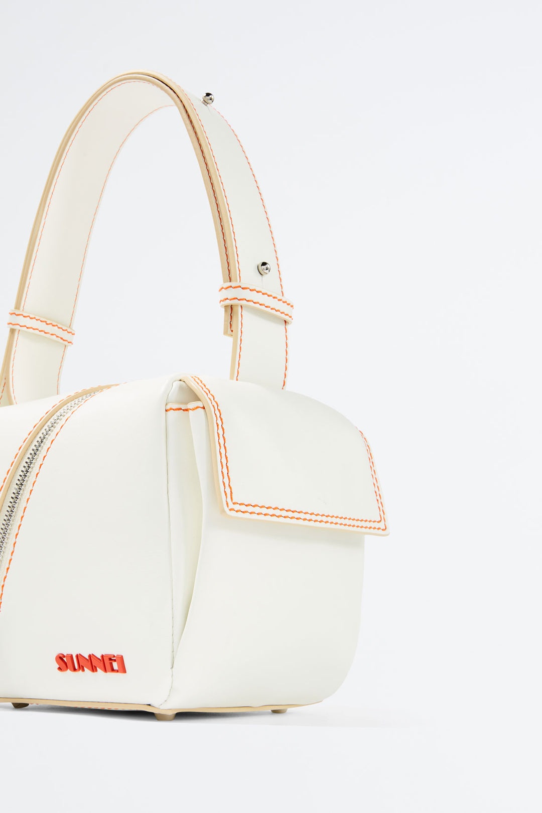 WHITE CROSS ZIP LACUBETTO BAG - 4