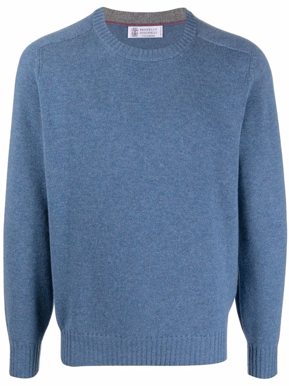 fine-knit cashmere jumper - 1