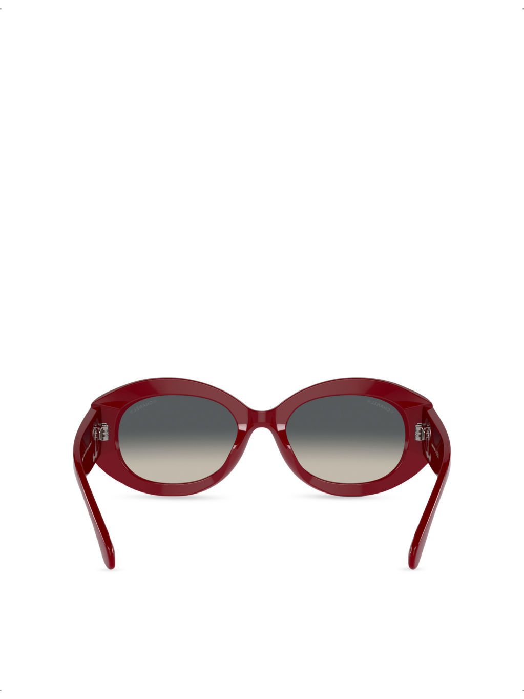 CH5528 Oval-Frame Acetate Sunglasses - 4
