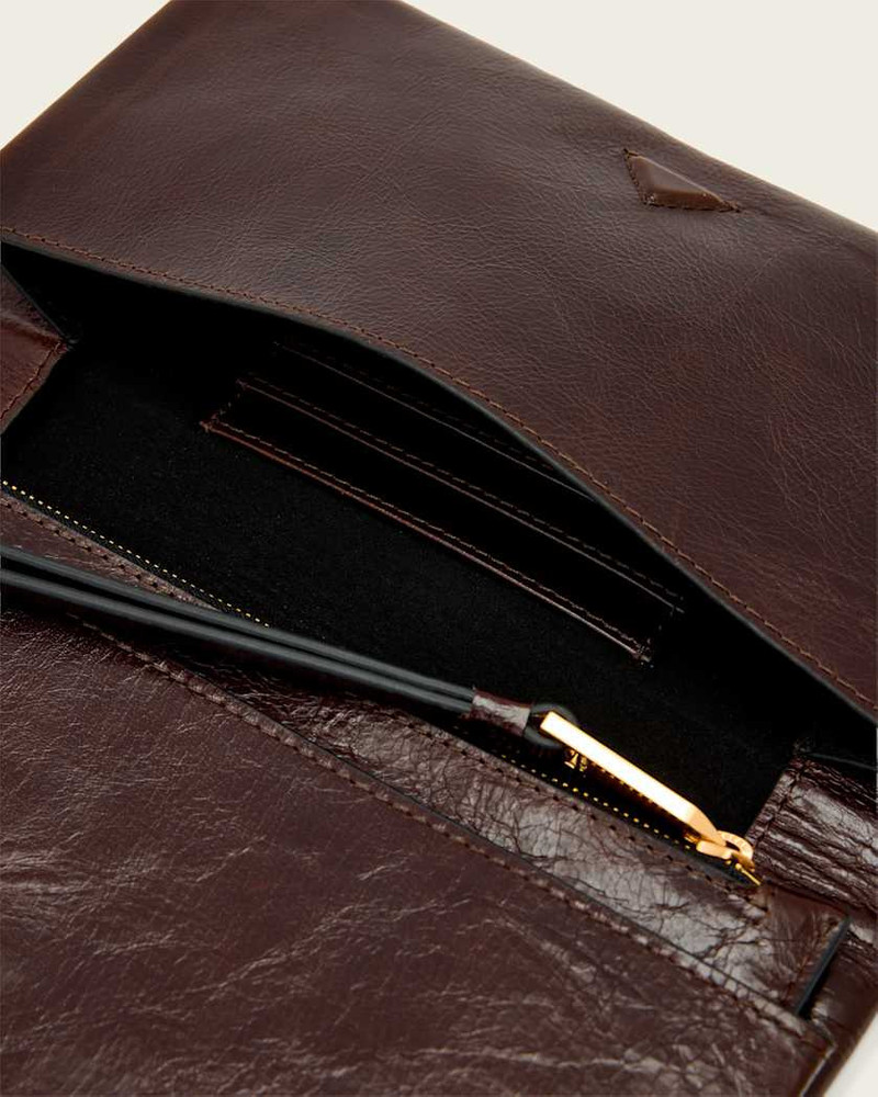 HARLUNA LEATHER CLUTCH BAG 3