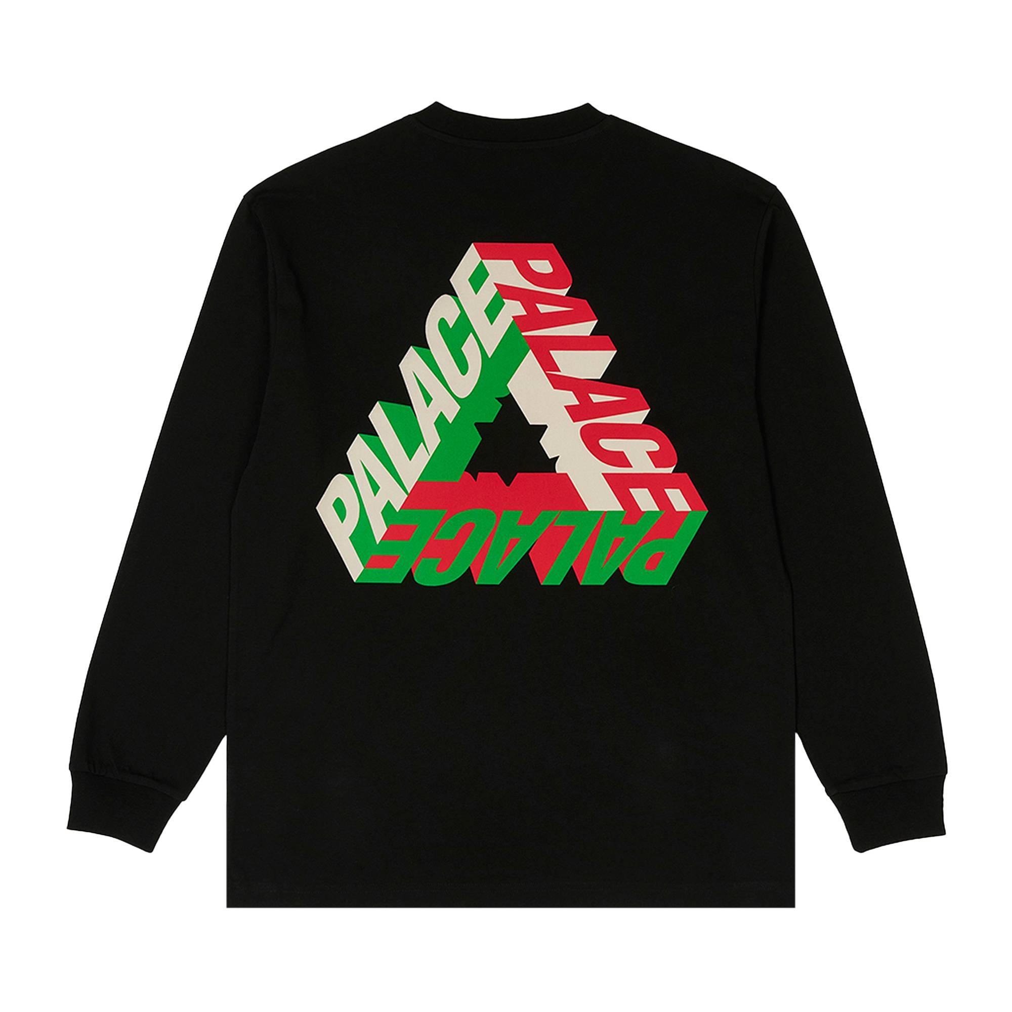 Palace P-3D Longsleeve 'Black' - 2
