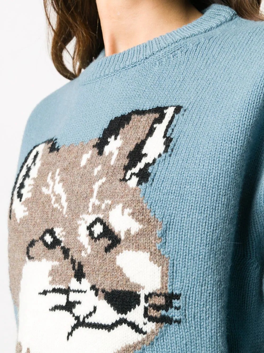 Fox knit jumper - 5