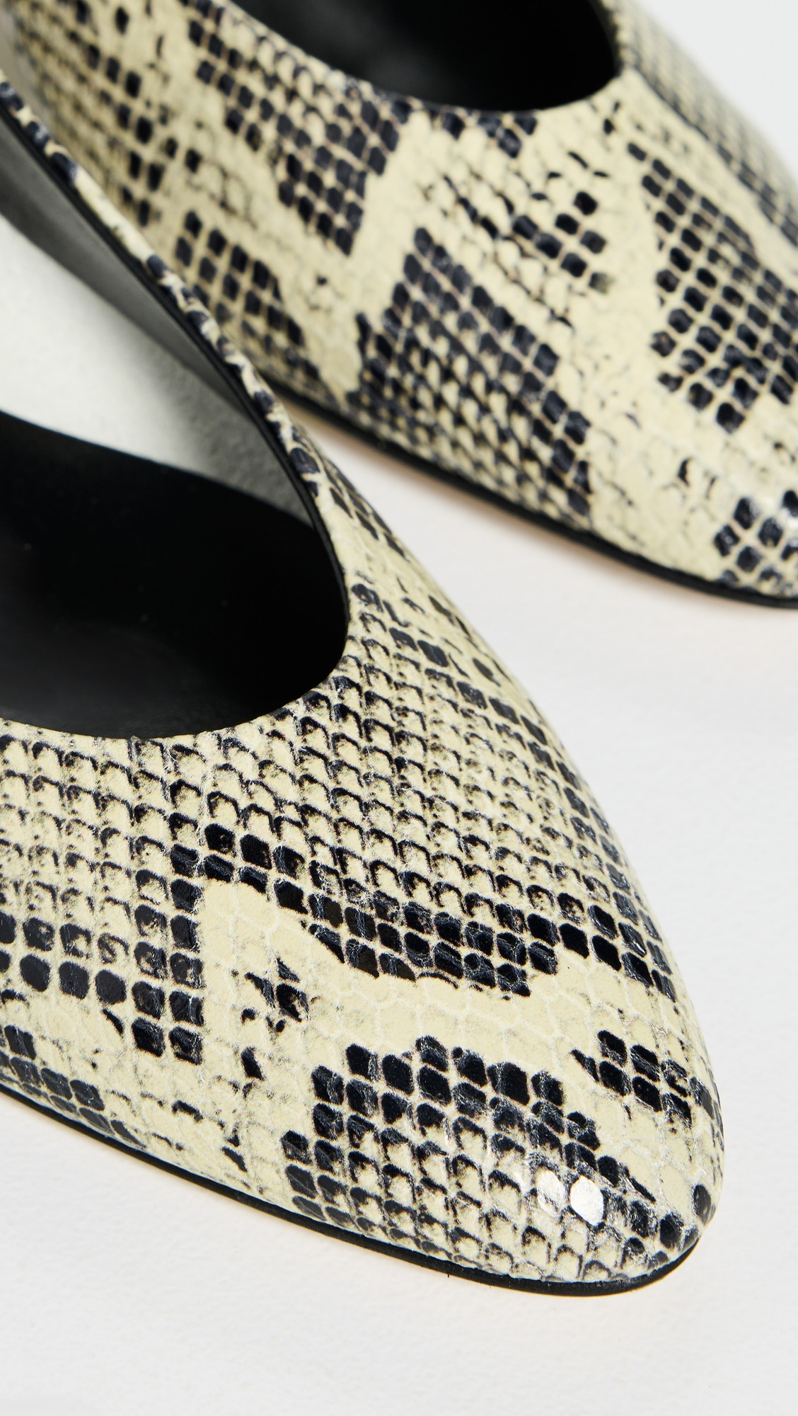 Helia Snake Print Calf Leather Heels - 4