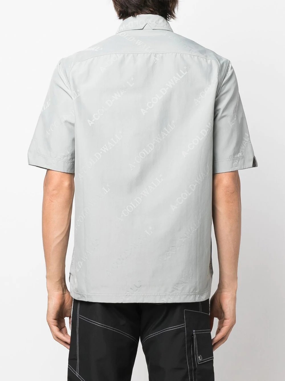 logo-print polo shirt - 7