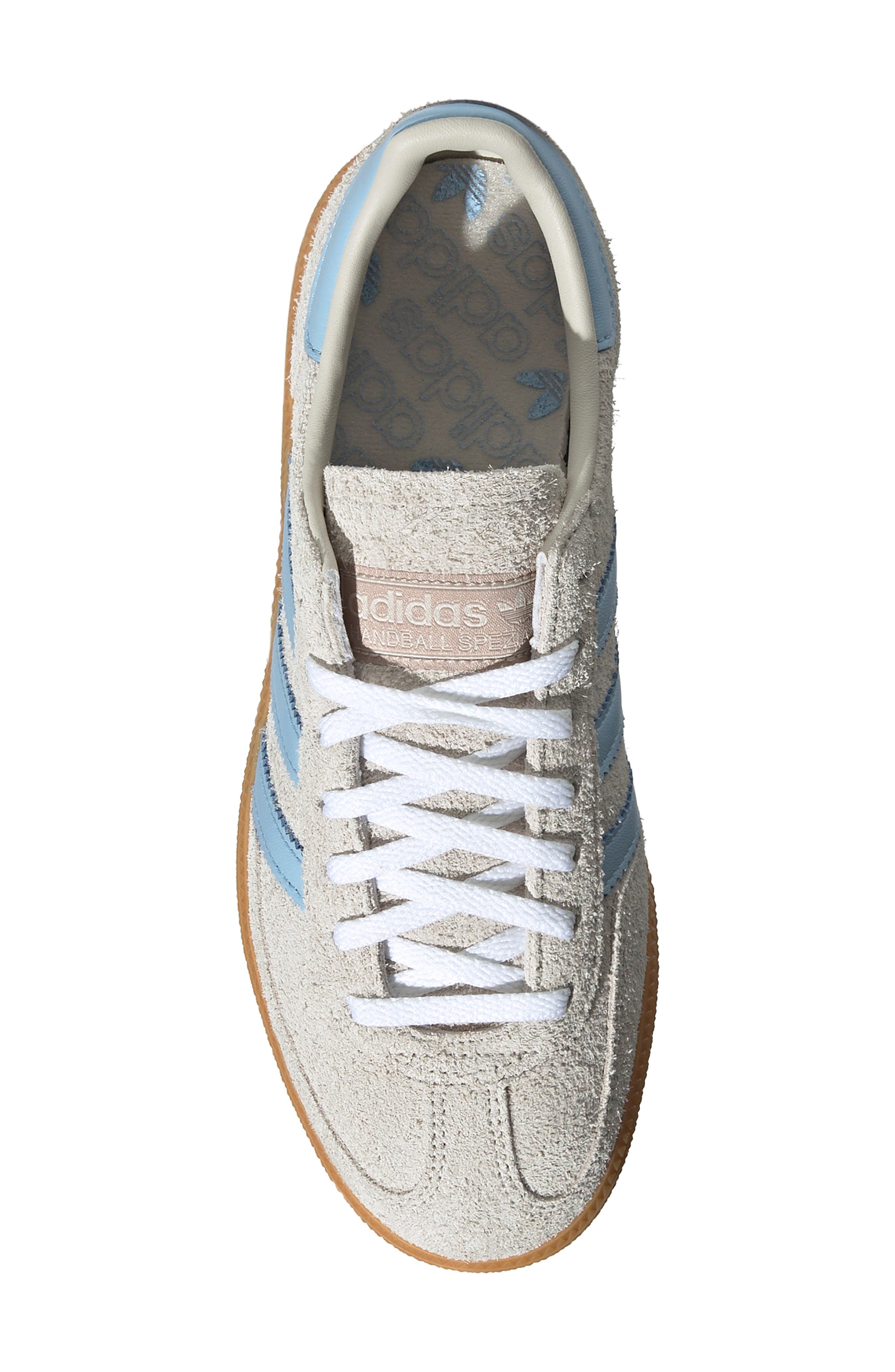 adidas Handball Spezial Sneaker in Alumina/Clear Sky/Gum at Nordstrom - 4