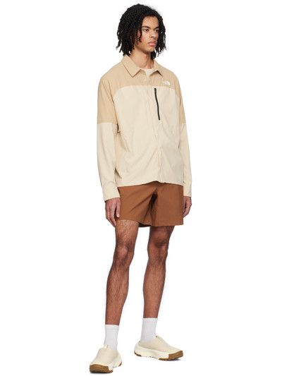The North Face Beige First Trail Shirt outlook