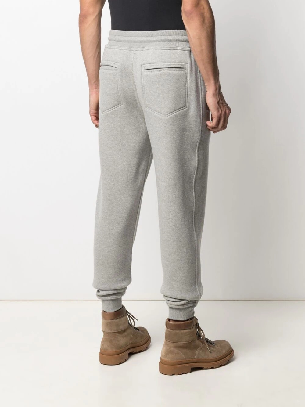 drawstring track pants - 4