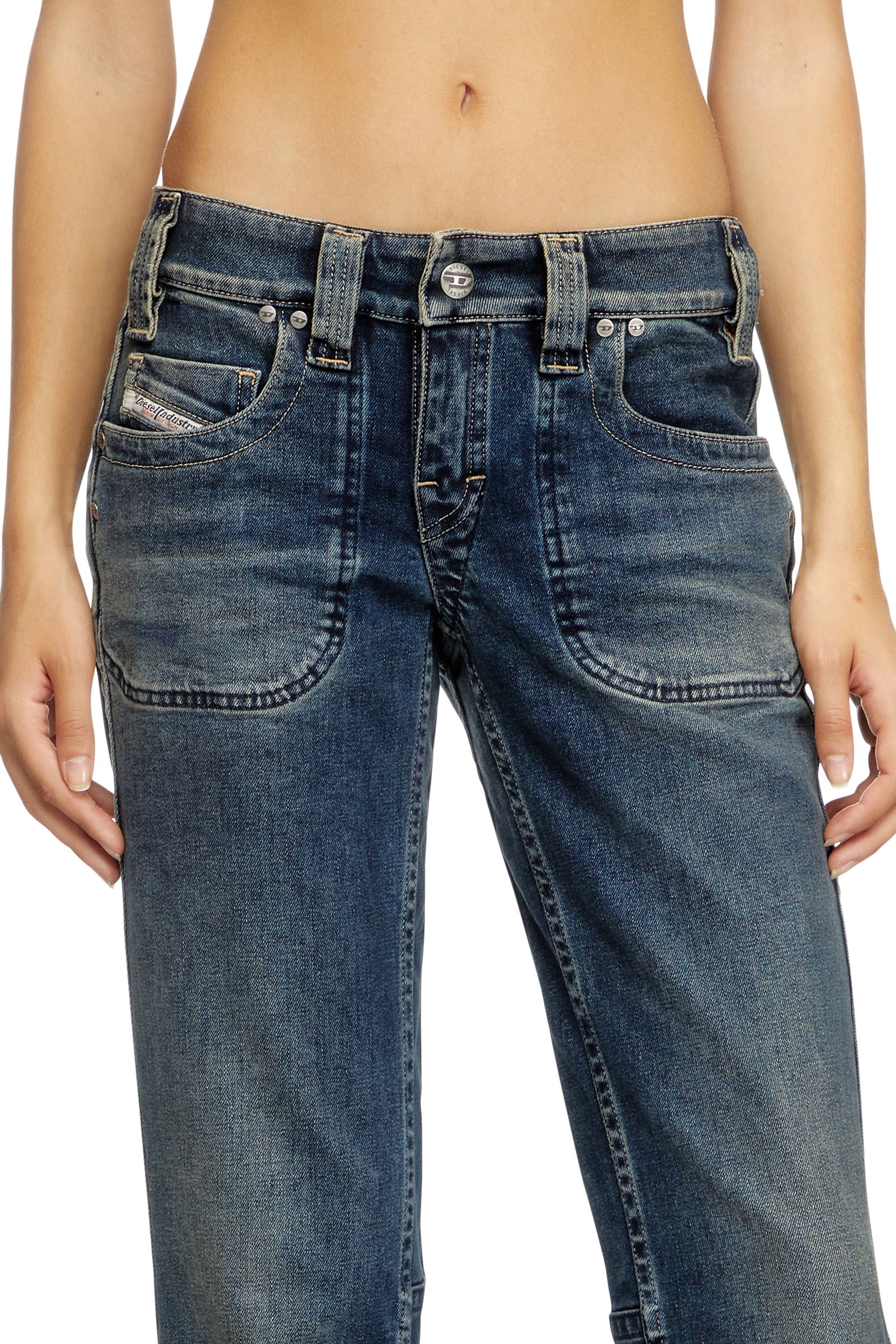 BOOTCUT JEANS D-RESH 09J06 - 4