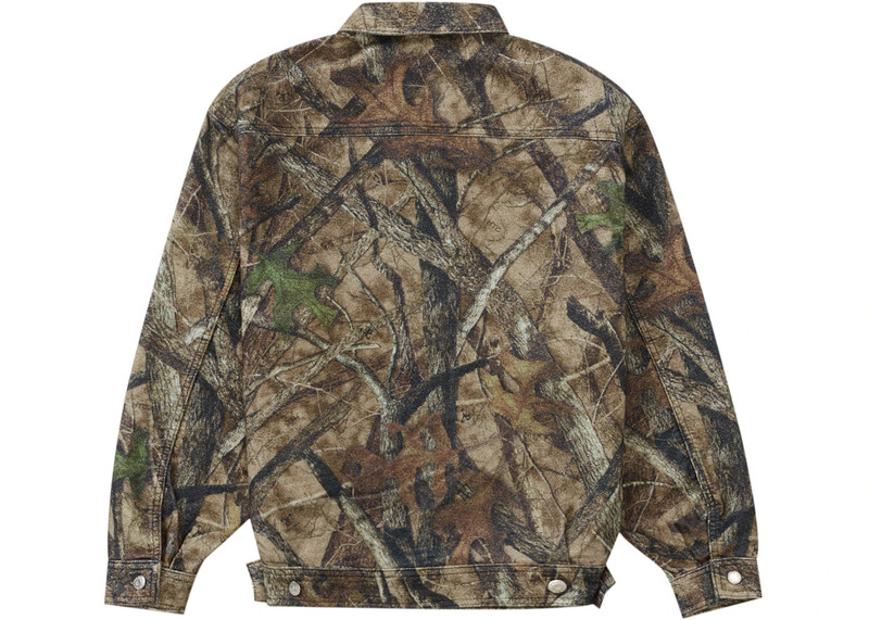 Supreme Supreme Moleskin Work Jacket (FW23) Camo outlook