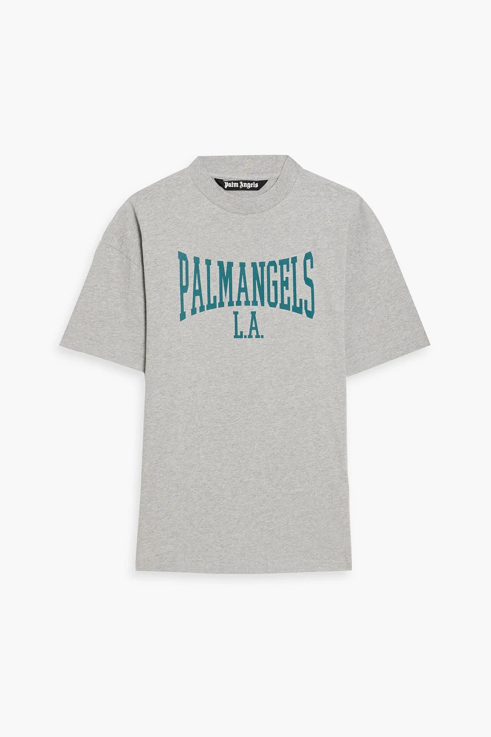 Printed cotton-jersey T-shirt - 1