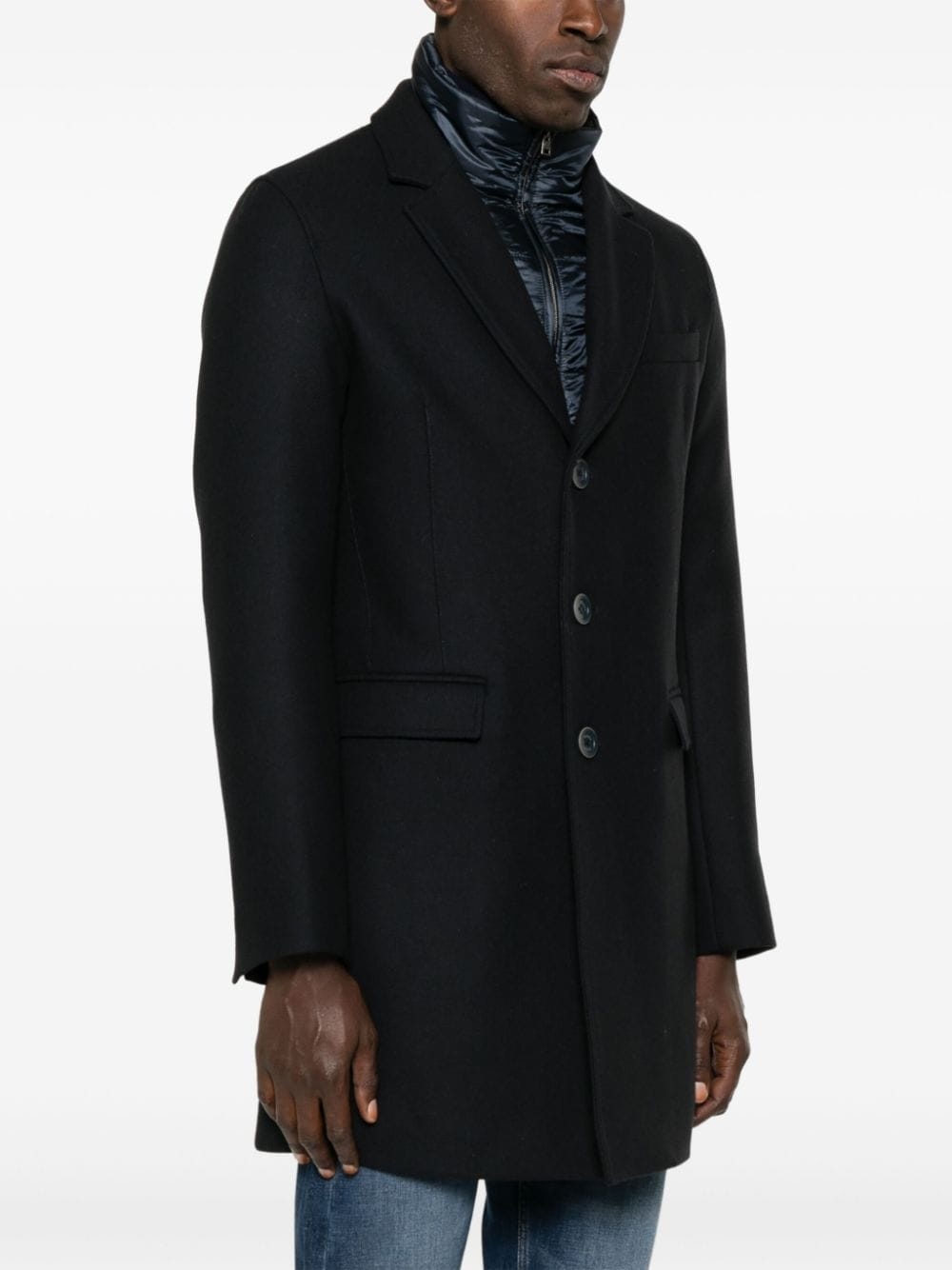 Herno layered coat | REVERSIBLE