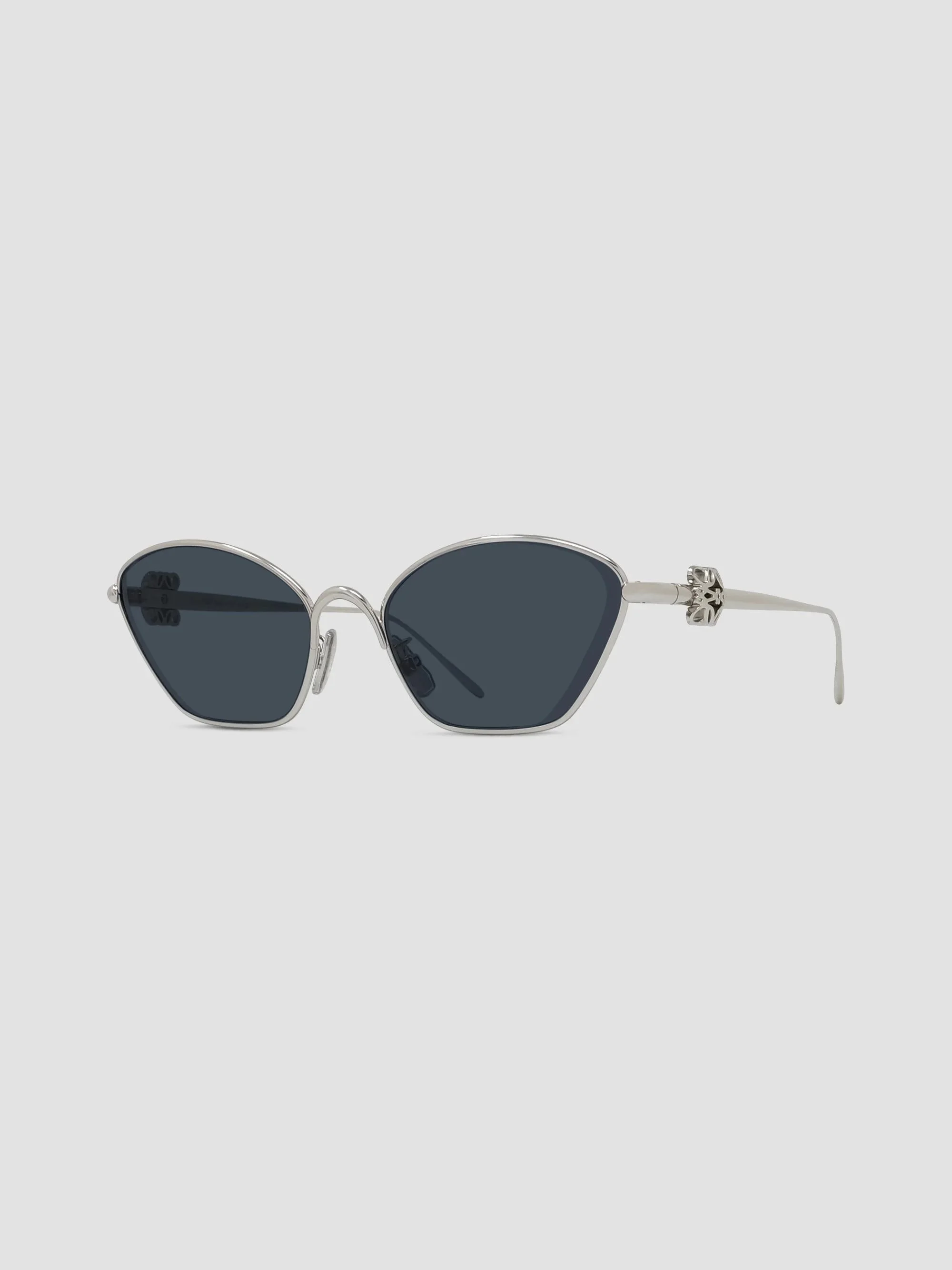 Women's Anagram 57MM Cat-Eye Sunglasses - Grey Blue - 1