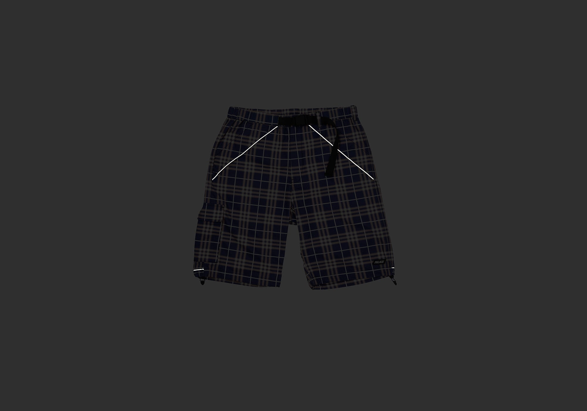 DEFLECTOR SHORTS NAVY CHECK - 2