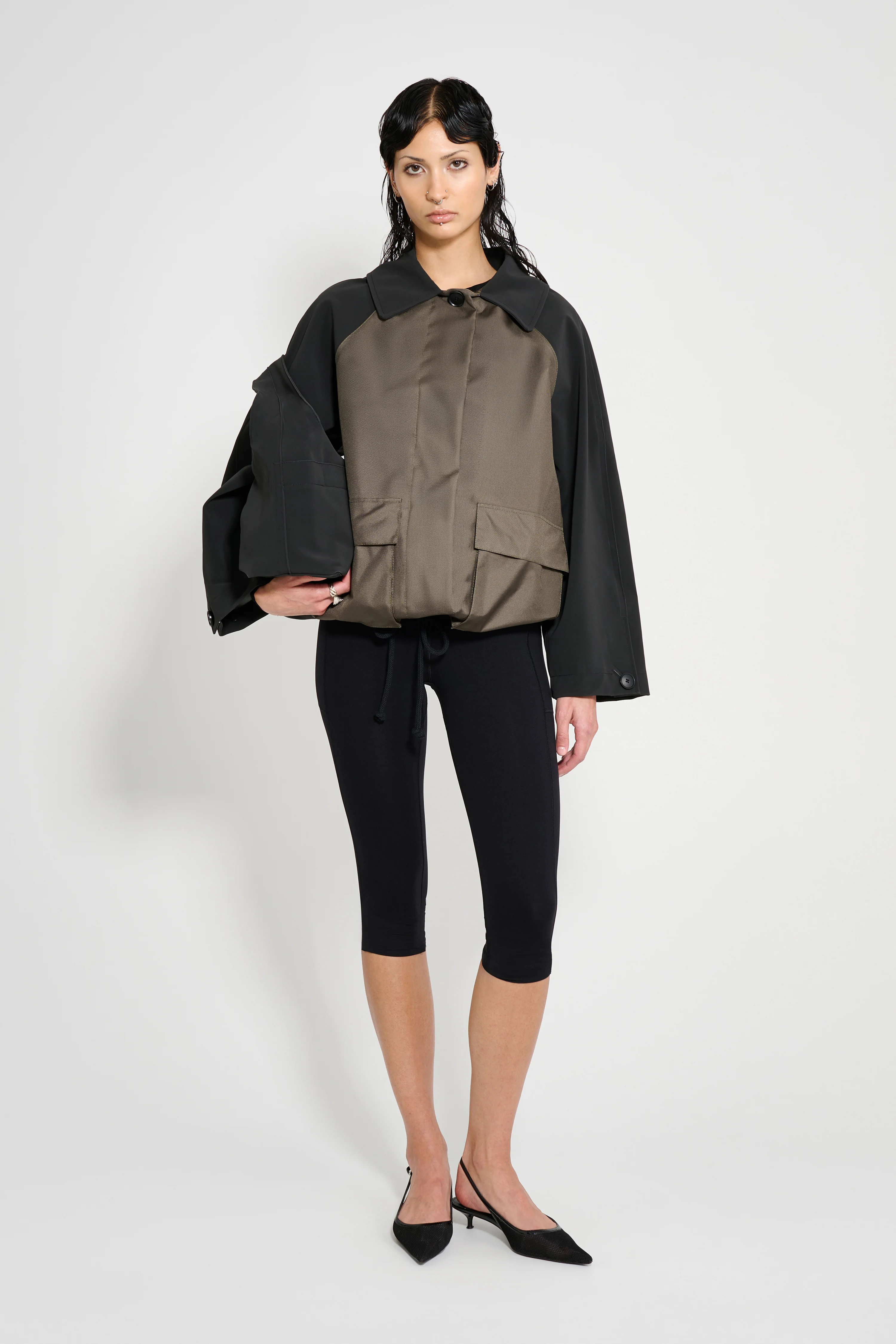 Bandhagen Patch Jacket Green/Black - 1