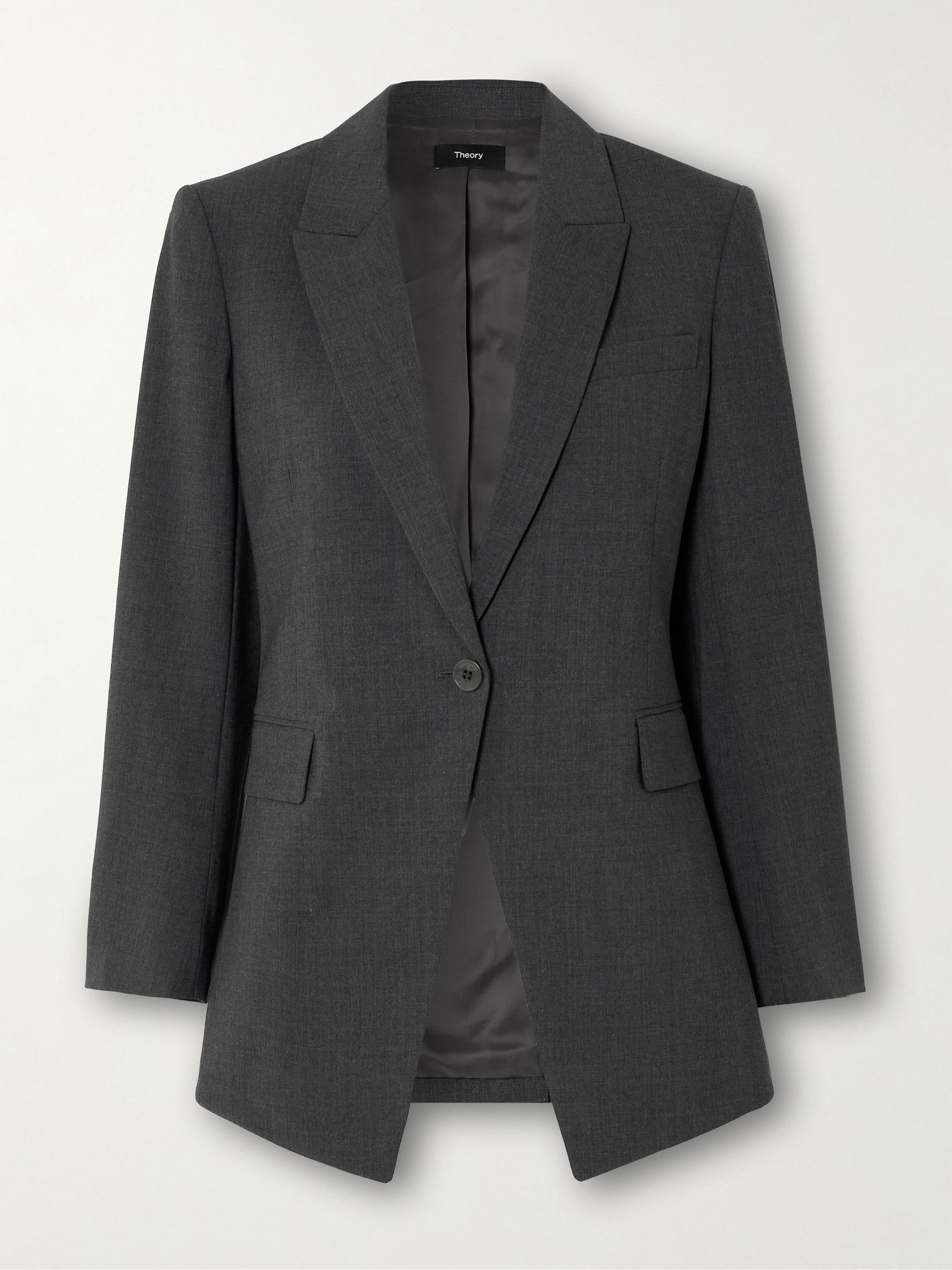 Etiennette wool-blend blazer Gray - 1
