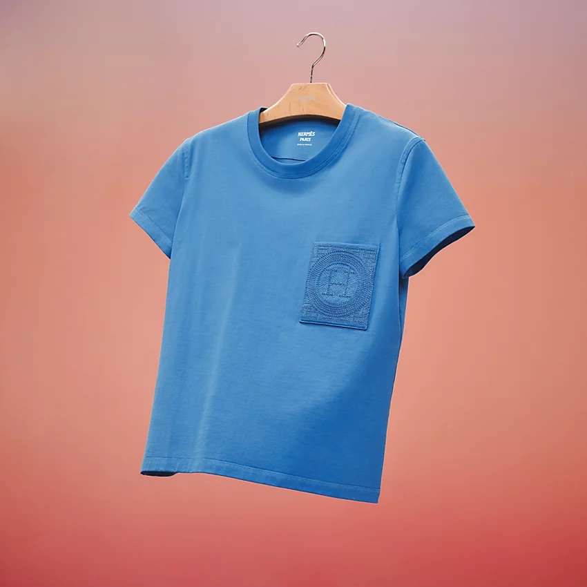 Embroidered pocket t-shirt - 4